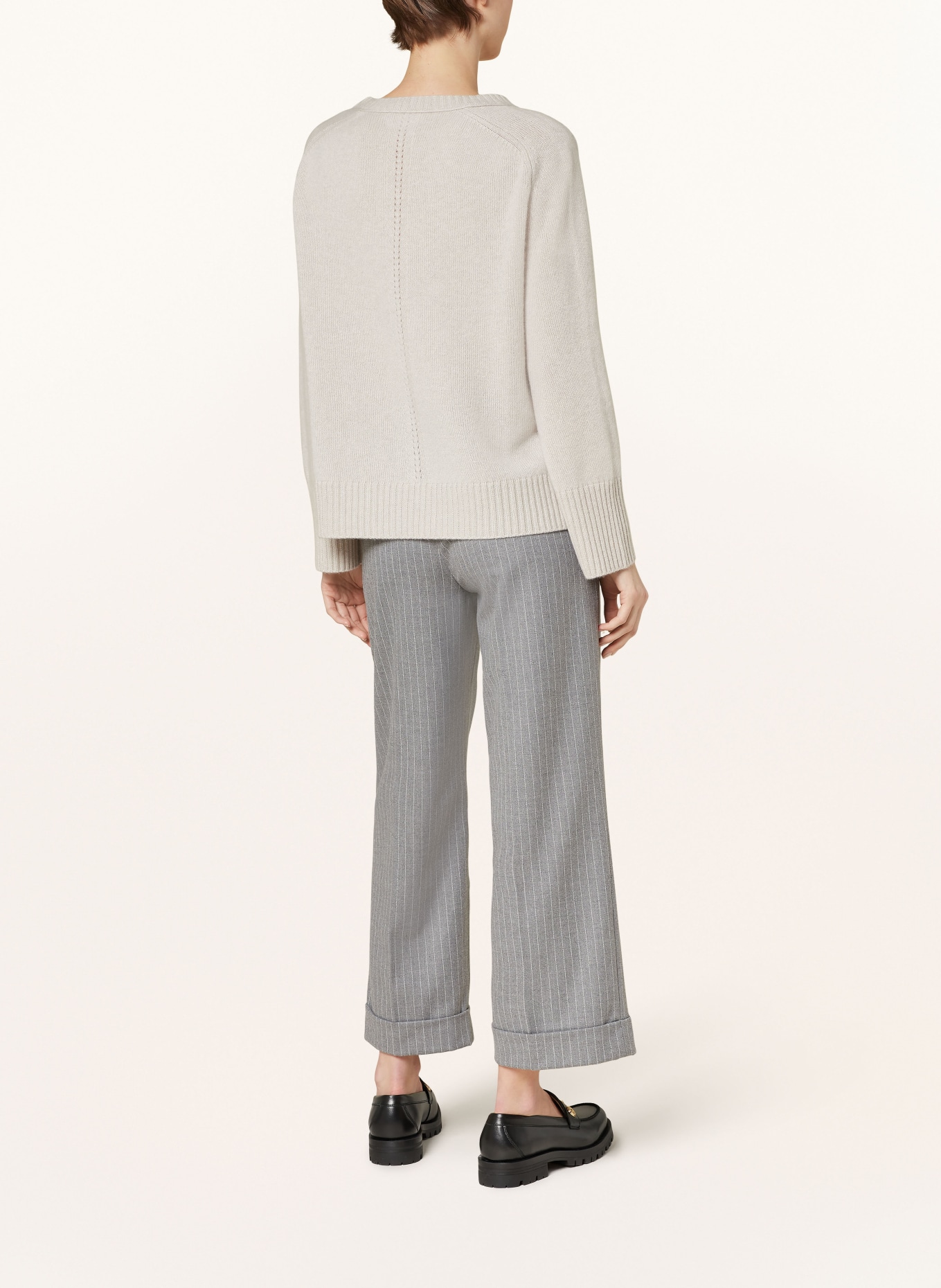 HEMISPHERE Cashmere-Pullover, Farbe: HELLBRAUN (Bild 3)