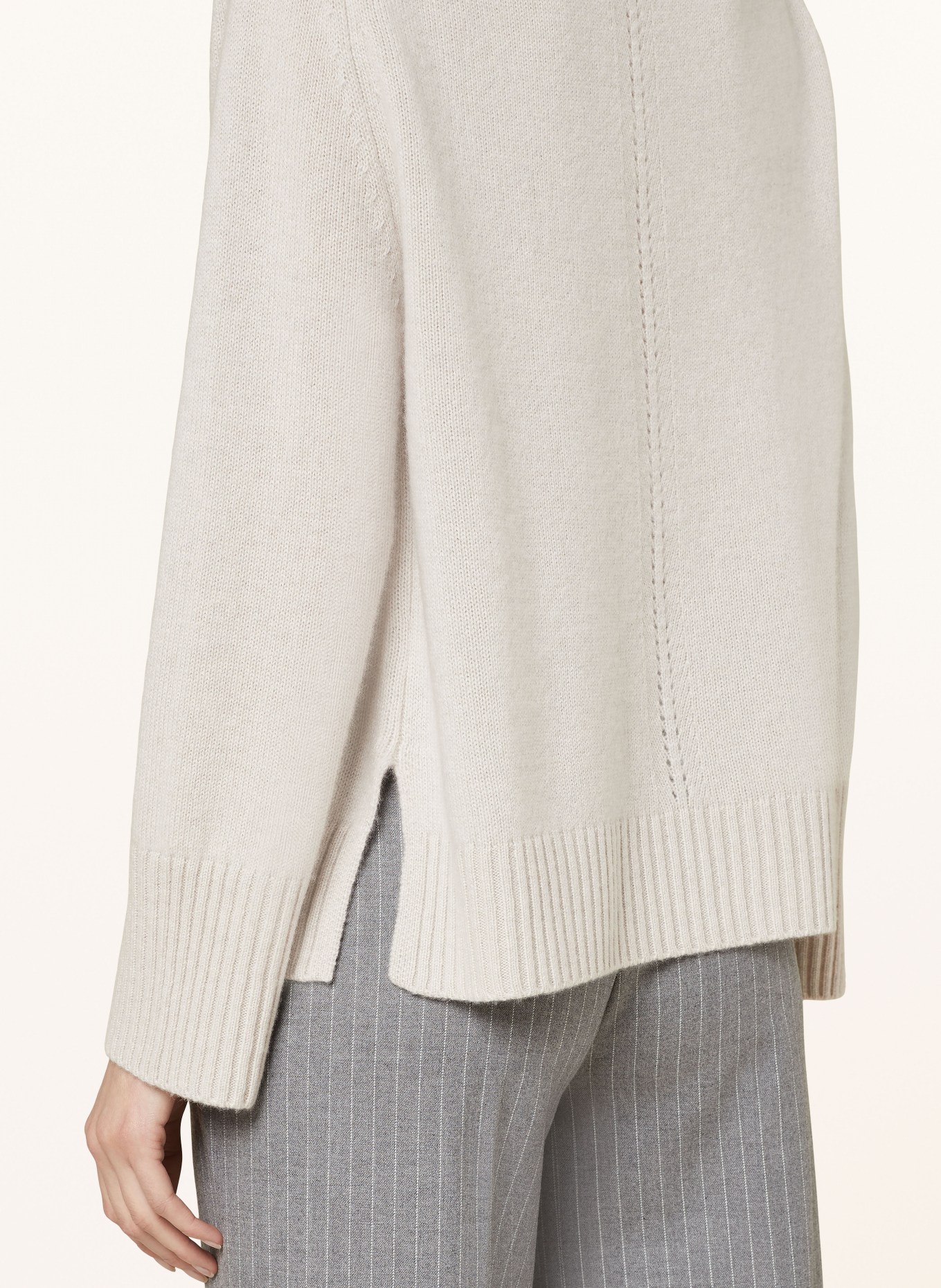 HEMISPHERE Cashmere-Pullover, Farbe: HELLBRAUN (Bild 4)
