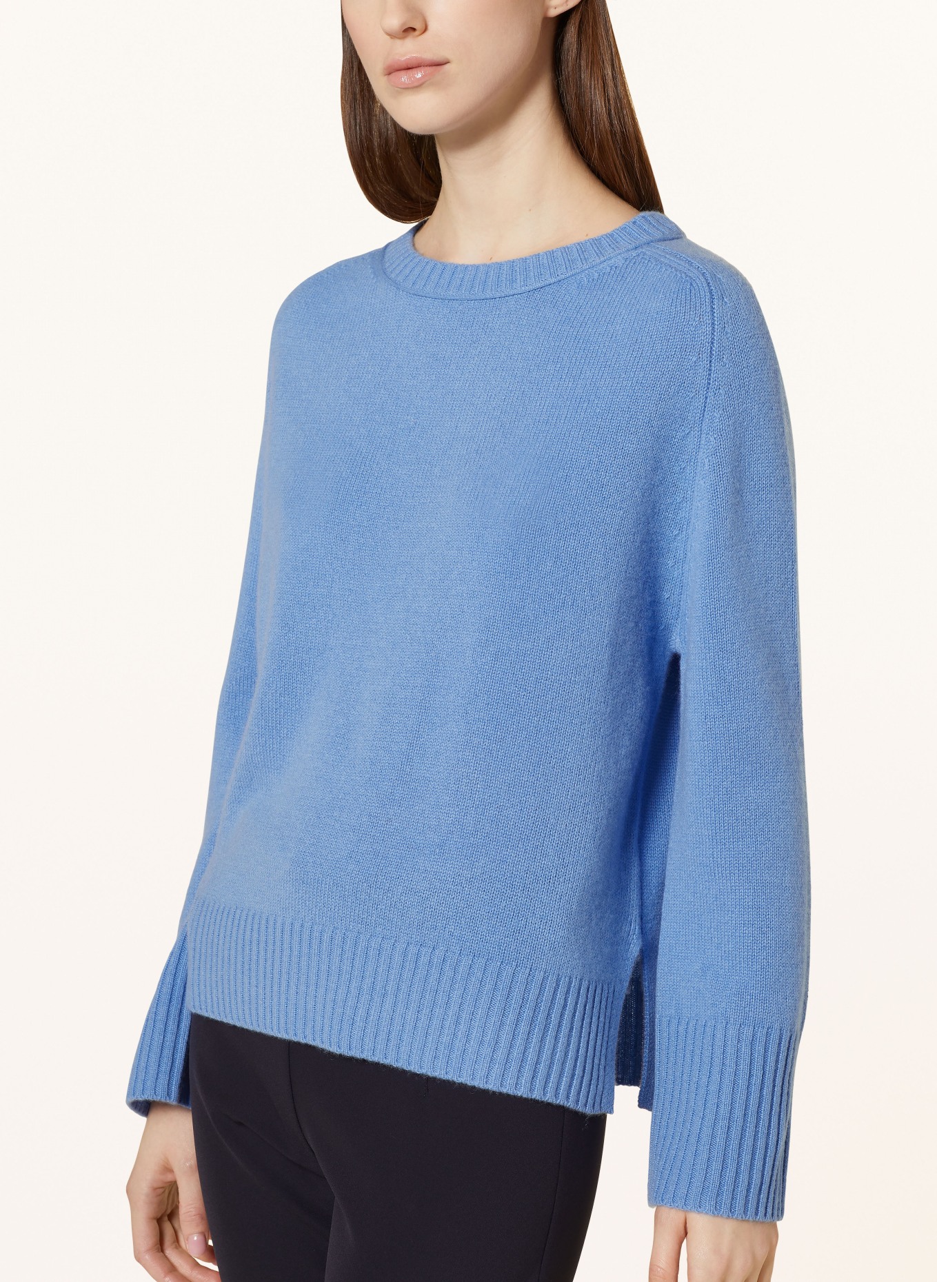 HEMISPHERE Cashmere-Pullover, Farbe: HELLBLAU (Bild 4)