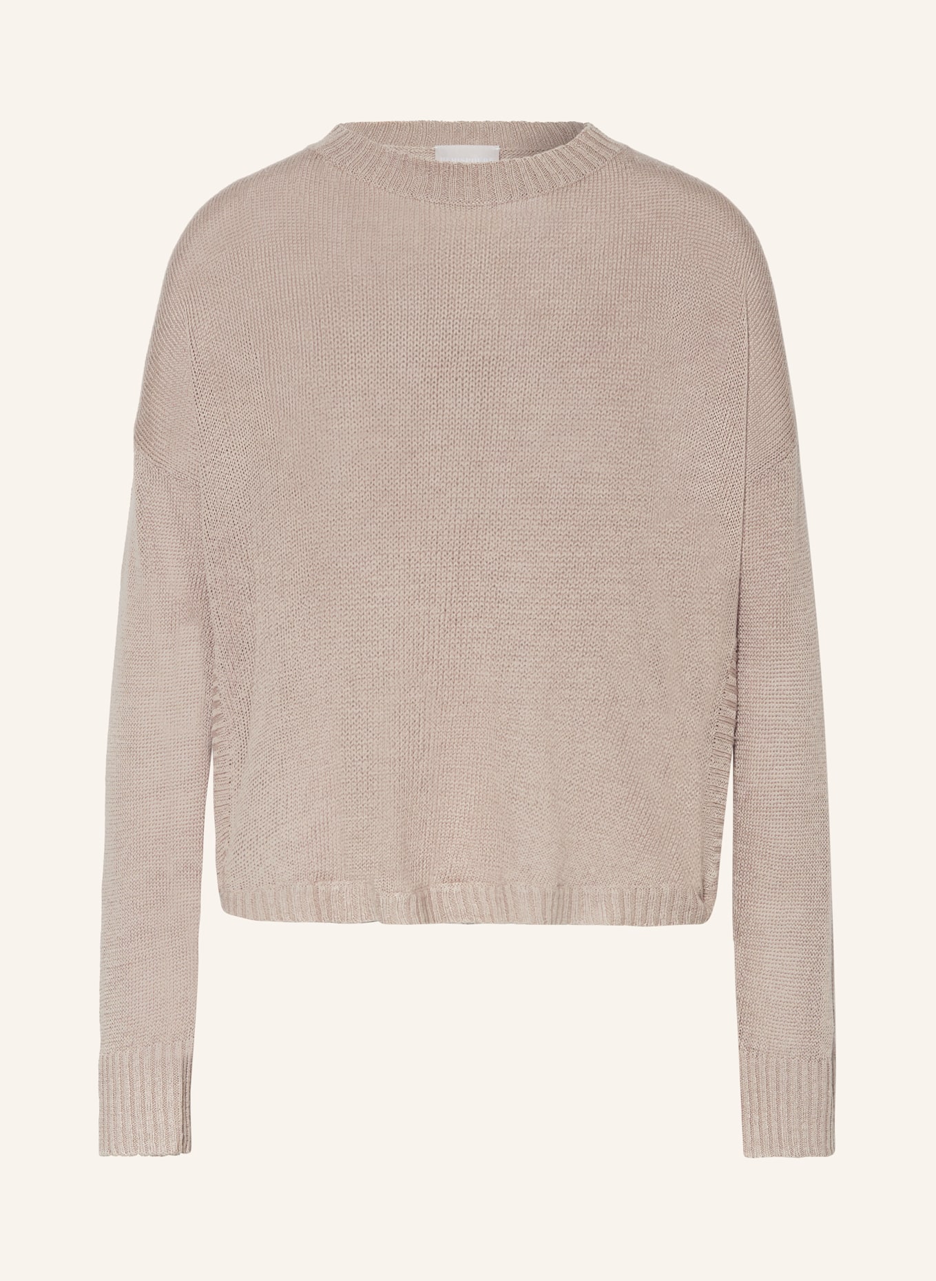 HEMISPHERE Linen sweater, Color: BEIGE (Image 1)