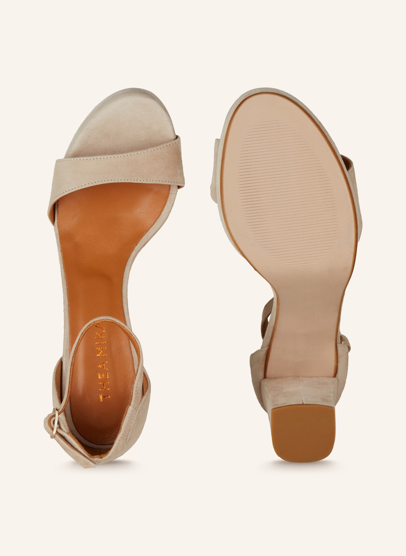 THEA MIKA Platform sandals, Color: ECRU (Image 5)