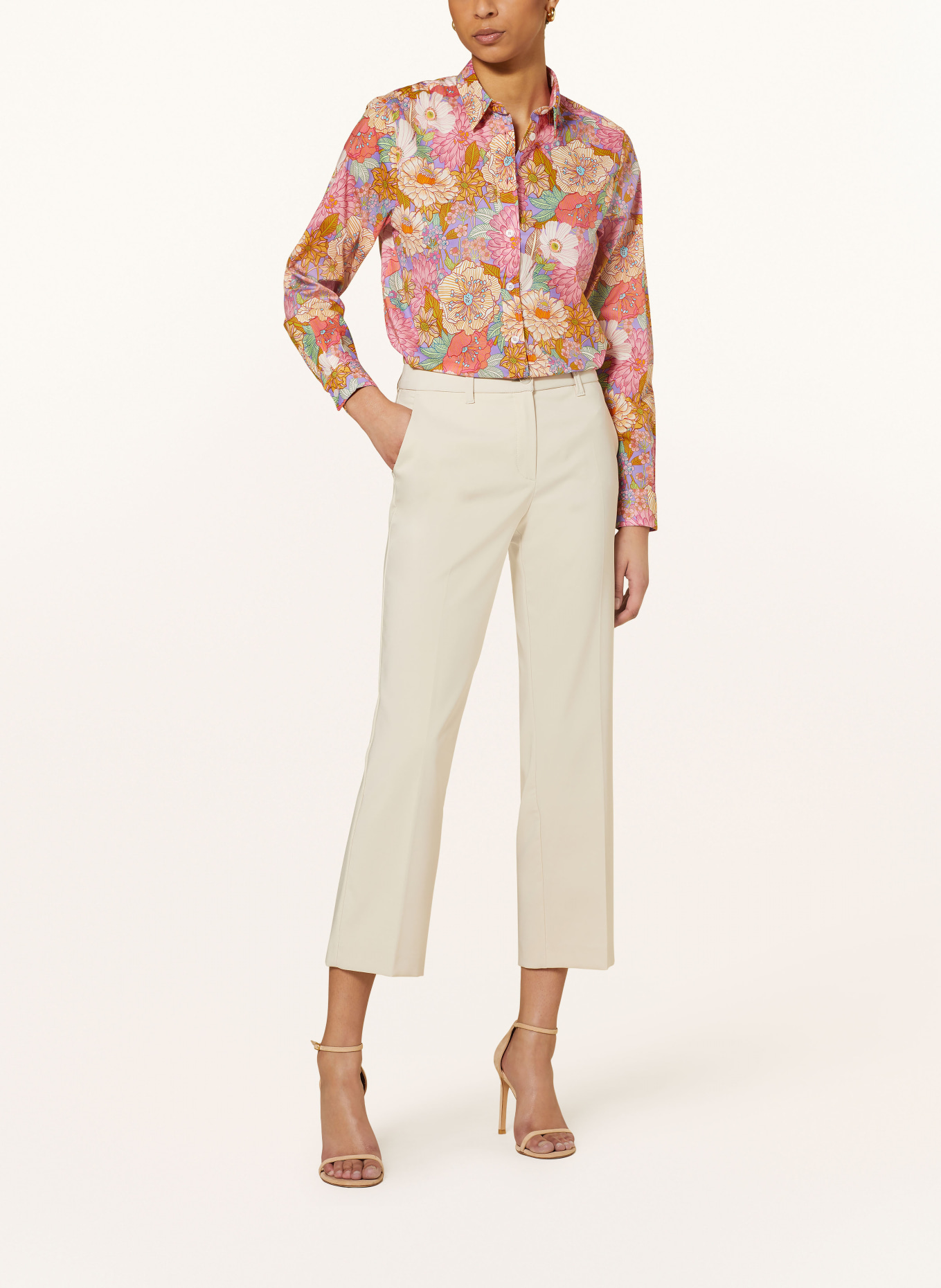 rossana diva Shirt blouse, Color: PURPLE/ ROSE/ GREEN (Image 2)