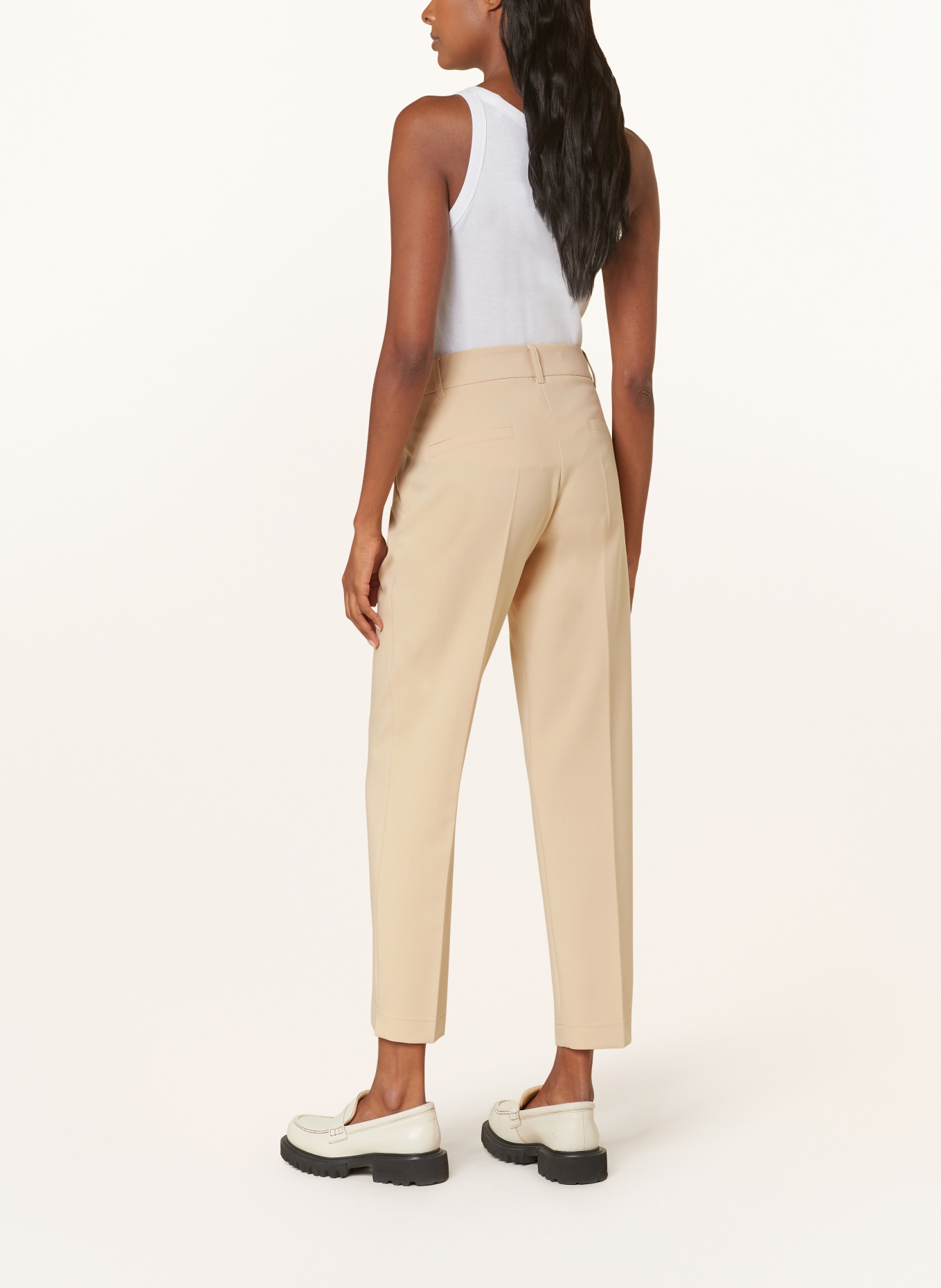 summum woman Trousers, Color: LIGHT BROWN (Image 3)