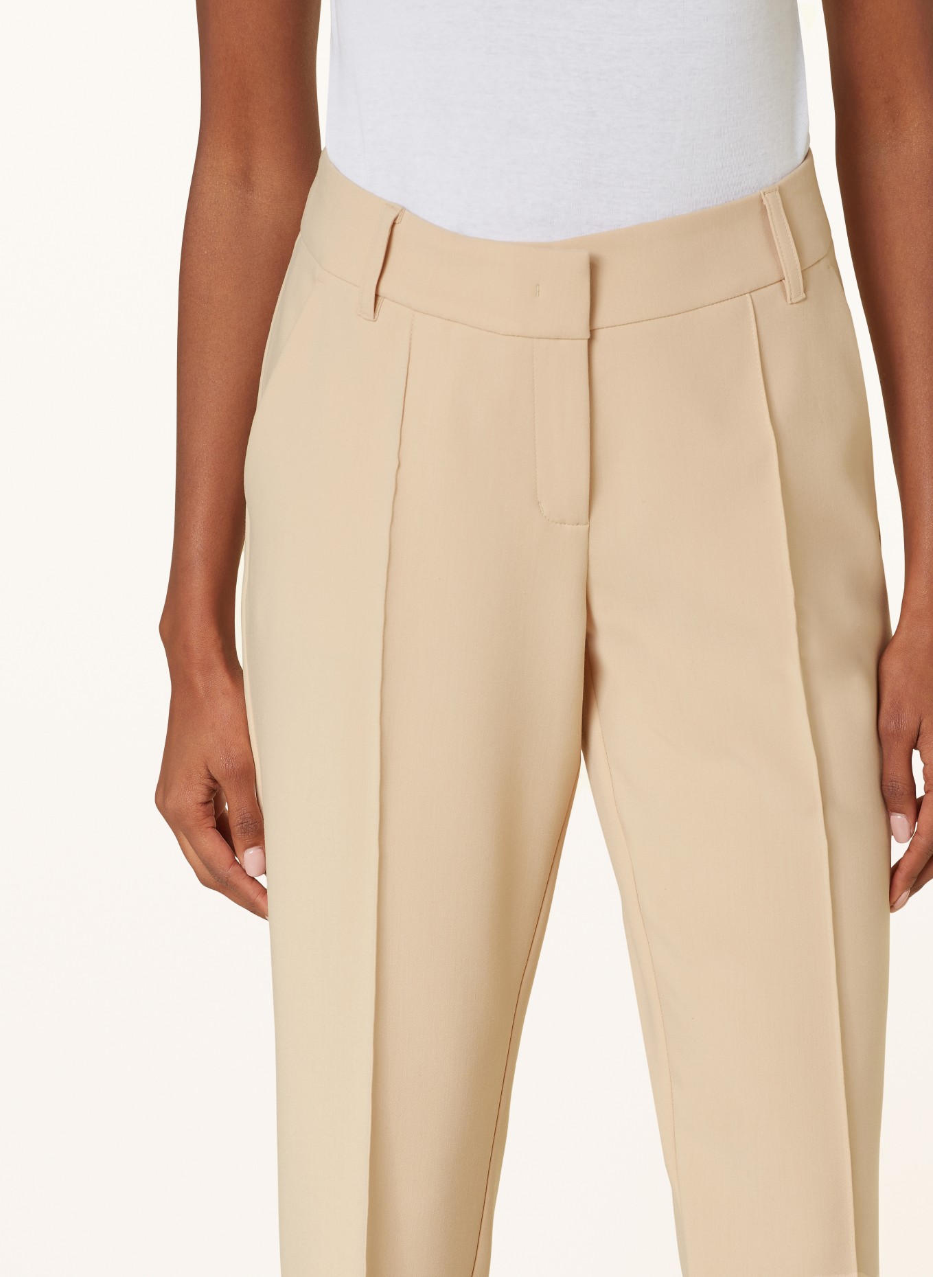 summum woman Trousers, Color: LIGHT BROWN (Image 5)