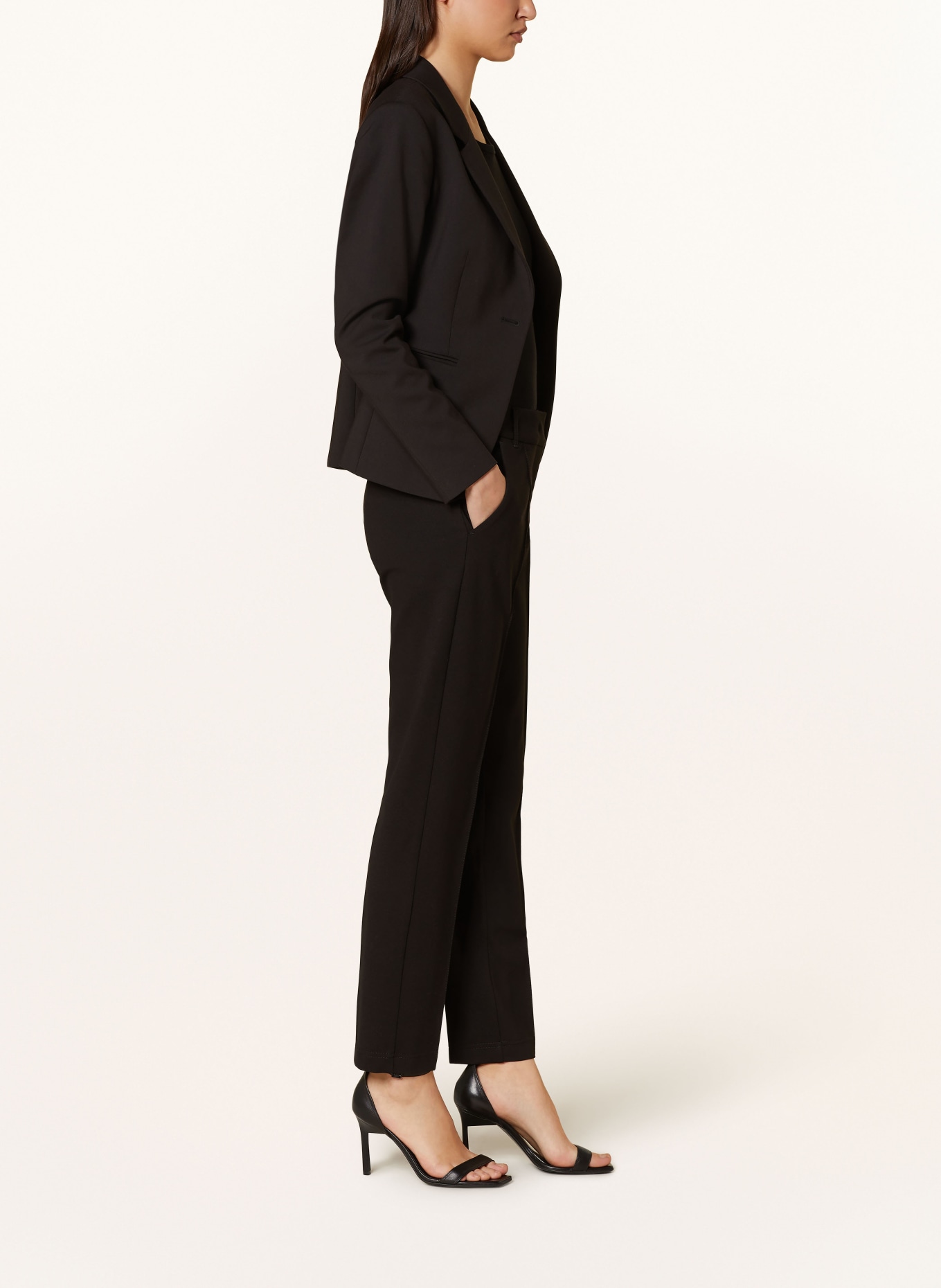 summum woman Jersey pants, Color: BLACK (Image 4)