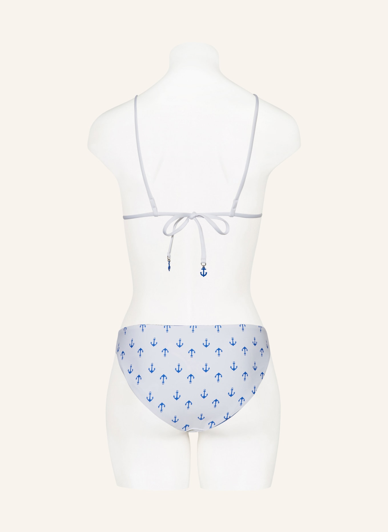 SEAFOLLY Panty bikini bottoms AHOY reversible, Color: BLUE/ WHITE (Image 5)