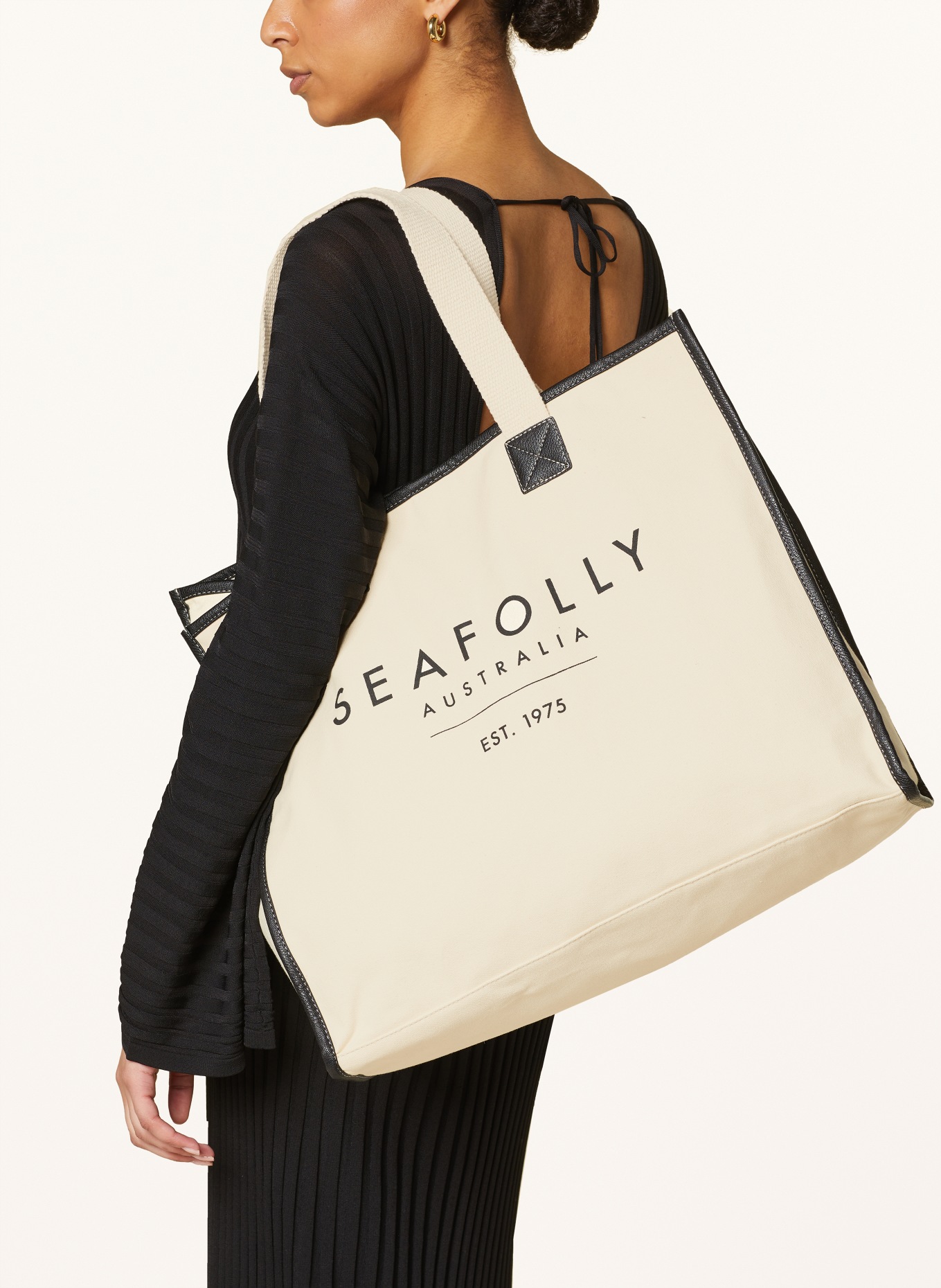 SEAFOLLY Beach bag, Color: ECRU (Image 4)