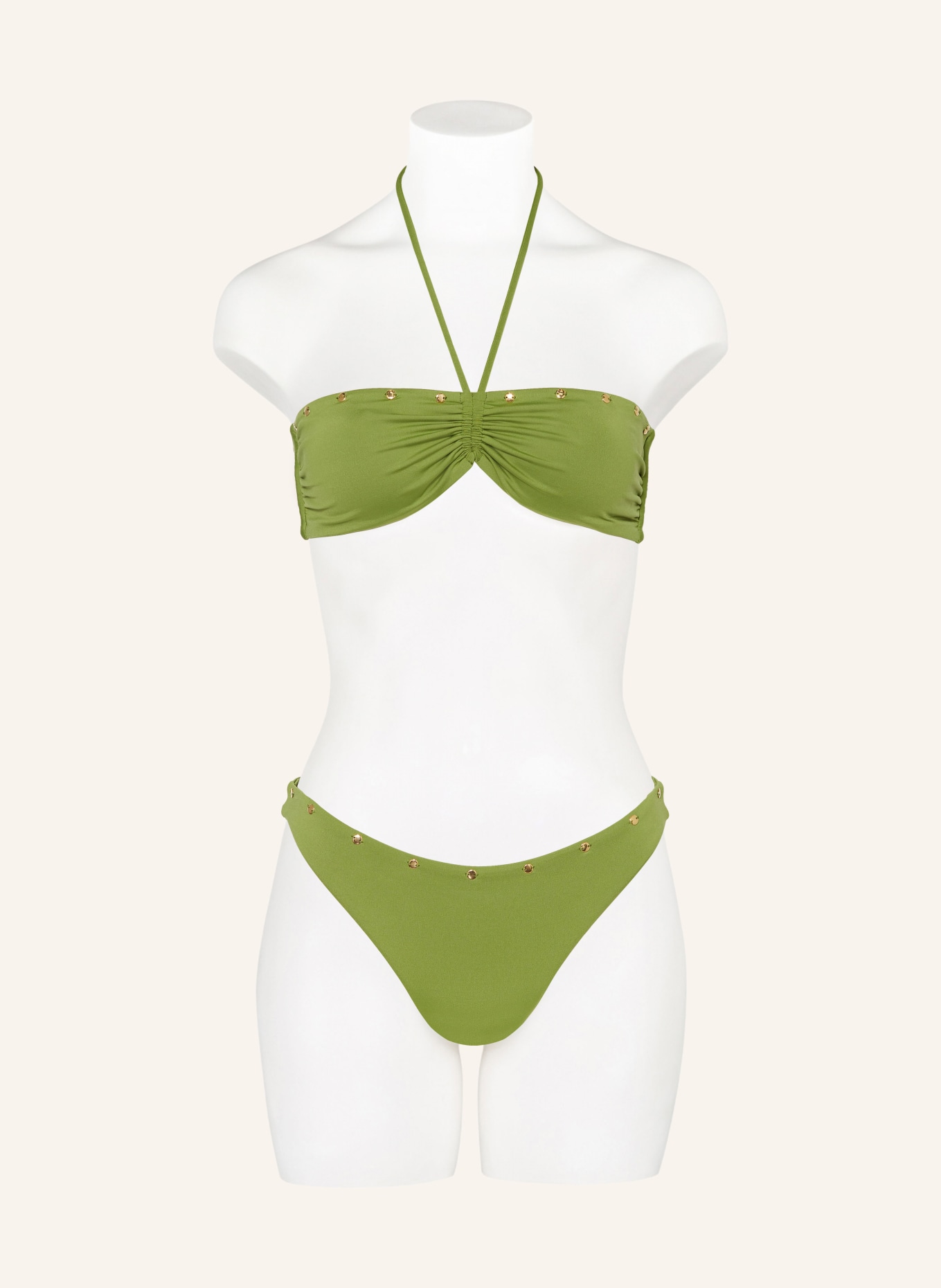 BANANA MOON COUTURE Basic bikini bottoms ALTAMIRA ZOILA, Color: GREEN (Image 2)