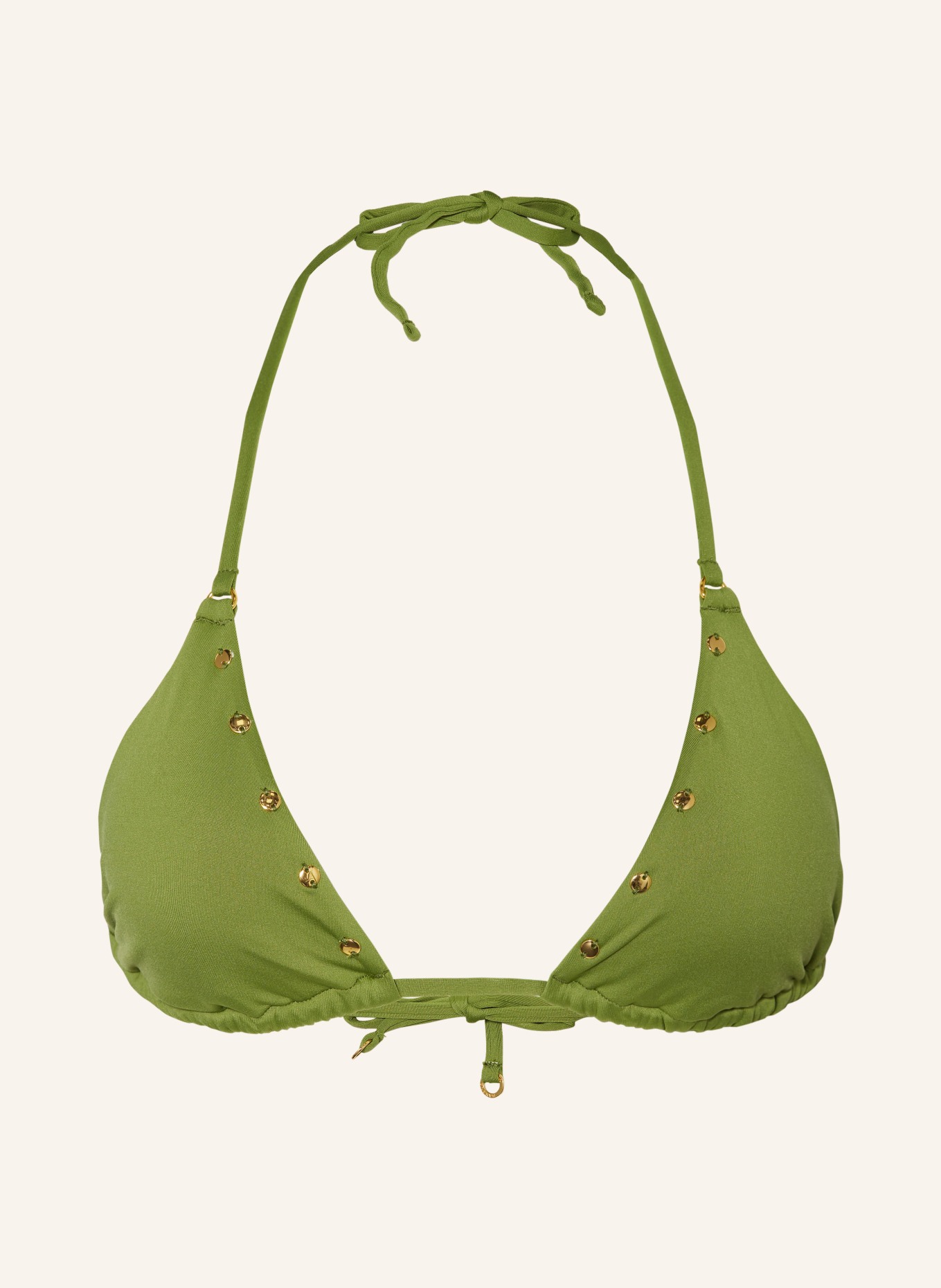BANANA MOON COUTURE Triangel-Bikini-Top ALTAMIRA LUA, Farbe: GRÜN (Bild 1)