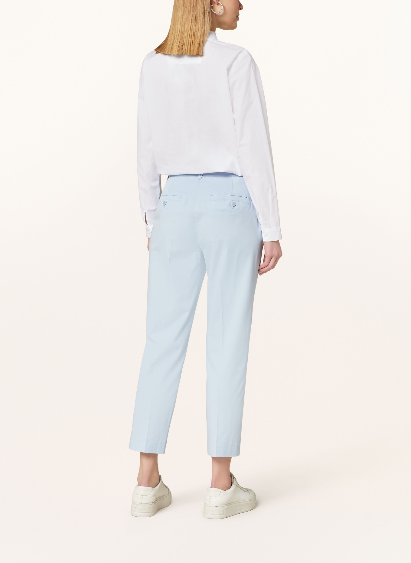 MARC CAIN 7/8 pants, Color: LIGHT BLUE (Image 3)