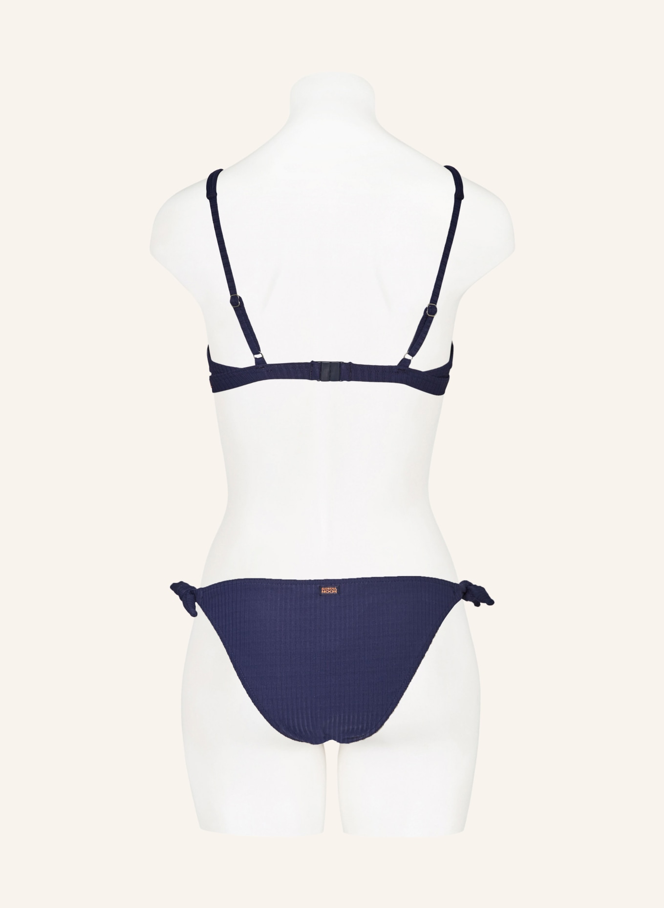 BANANA MOON Triangle bikini top BAYVIEW DRINO, Color: DARK BLUE (Image 3)