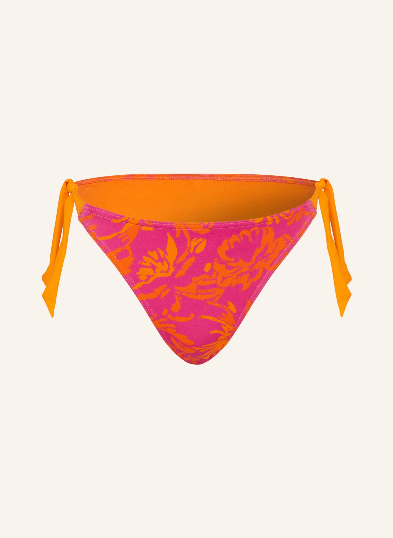 BANANA MOON Triangle bikini bottoms ALTHEA DASIA, Color: PINK/ ORANGE (Image 1)