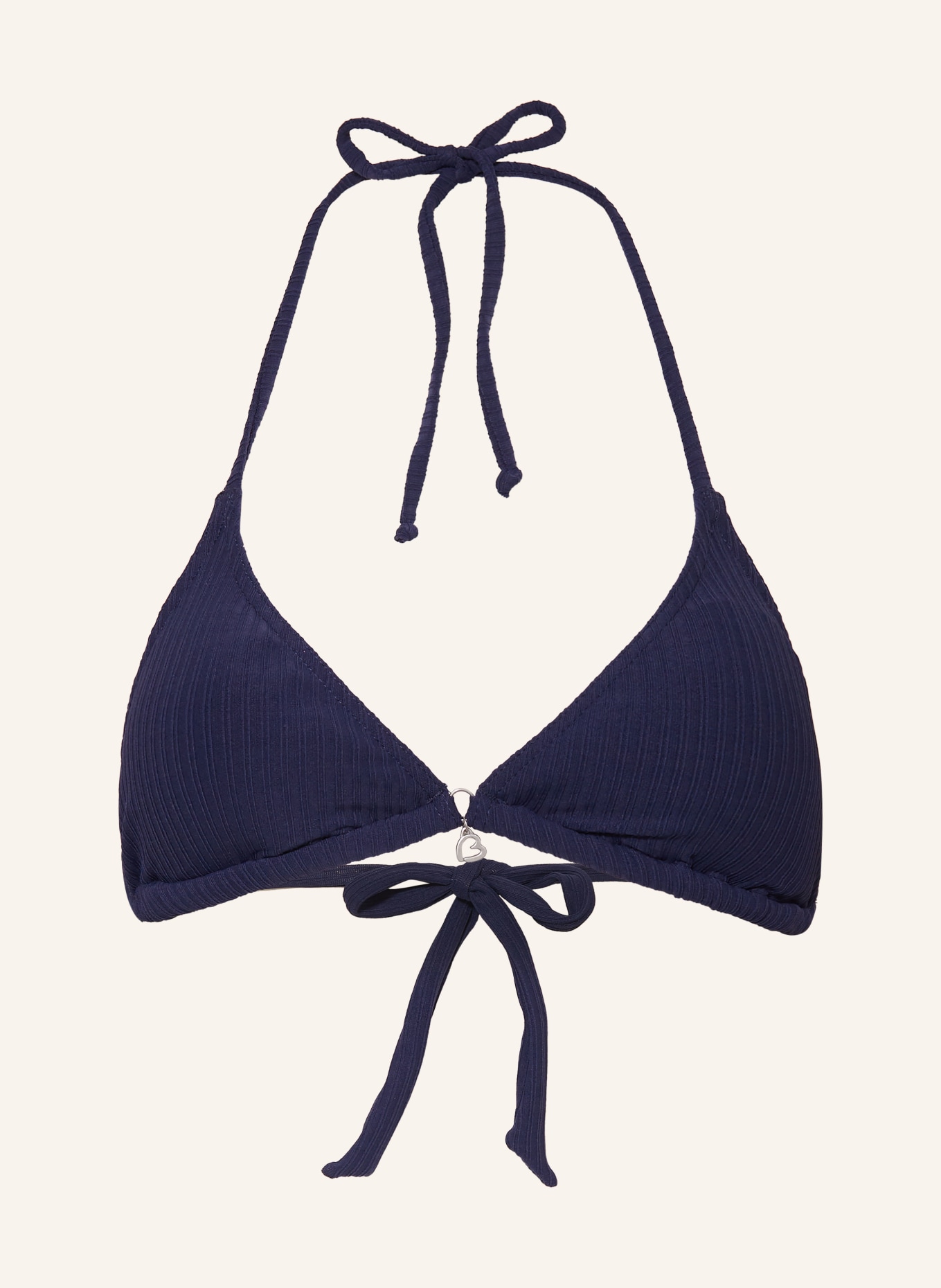 BANANA MOON Triangle bikini top CRICO BAYVIEW, Color: DARK BLUE (Image 1)