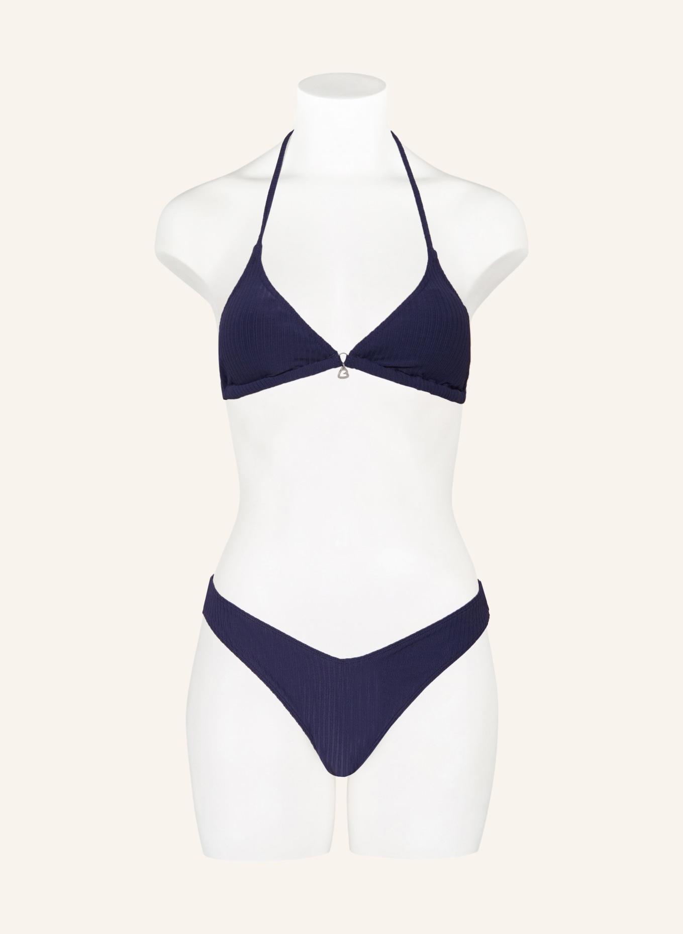 BANANA MOON Triangle bikini top CRICO BAYVIEW, Color: DARK BLUE (Image 2)