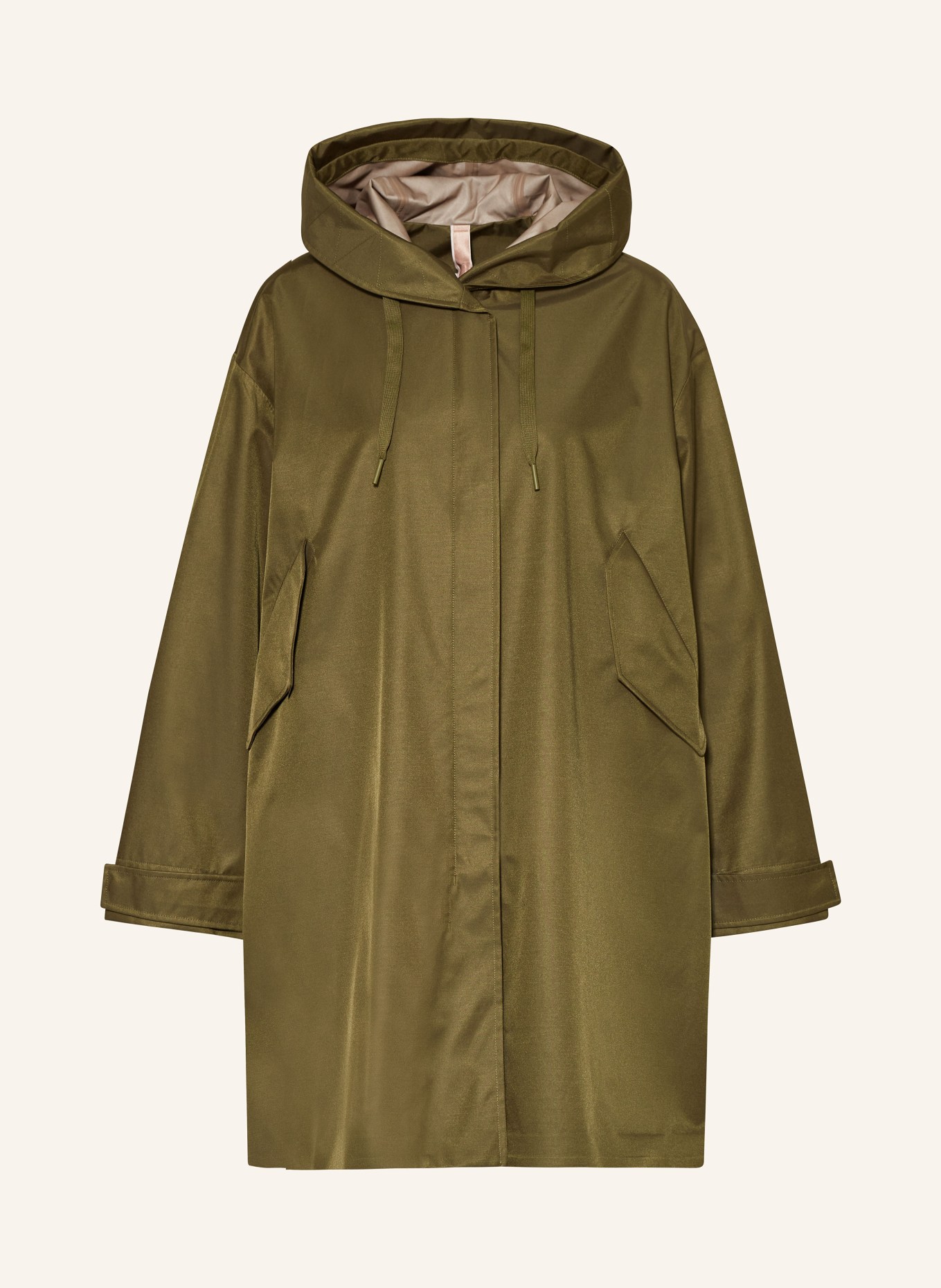 DUNO Raincoat, Color: OLIVE (Image 1)