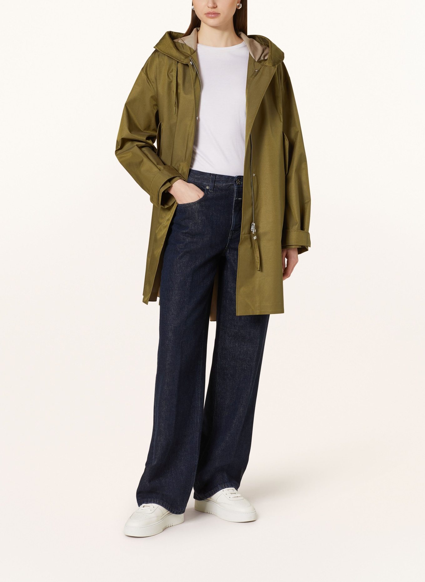 DUNO Raincoat, Color: OLIVE (Image 2)