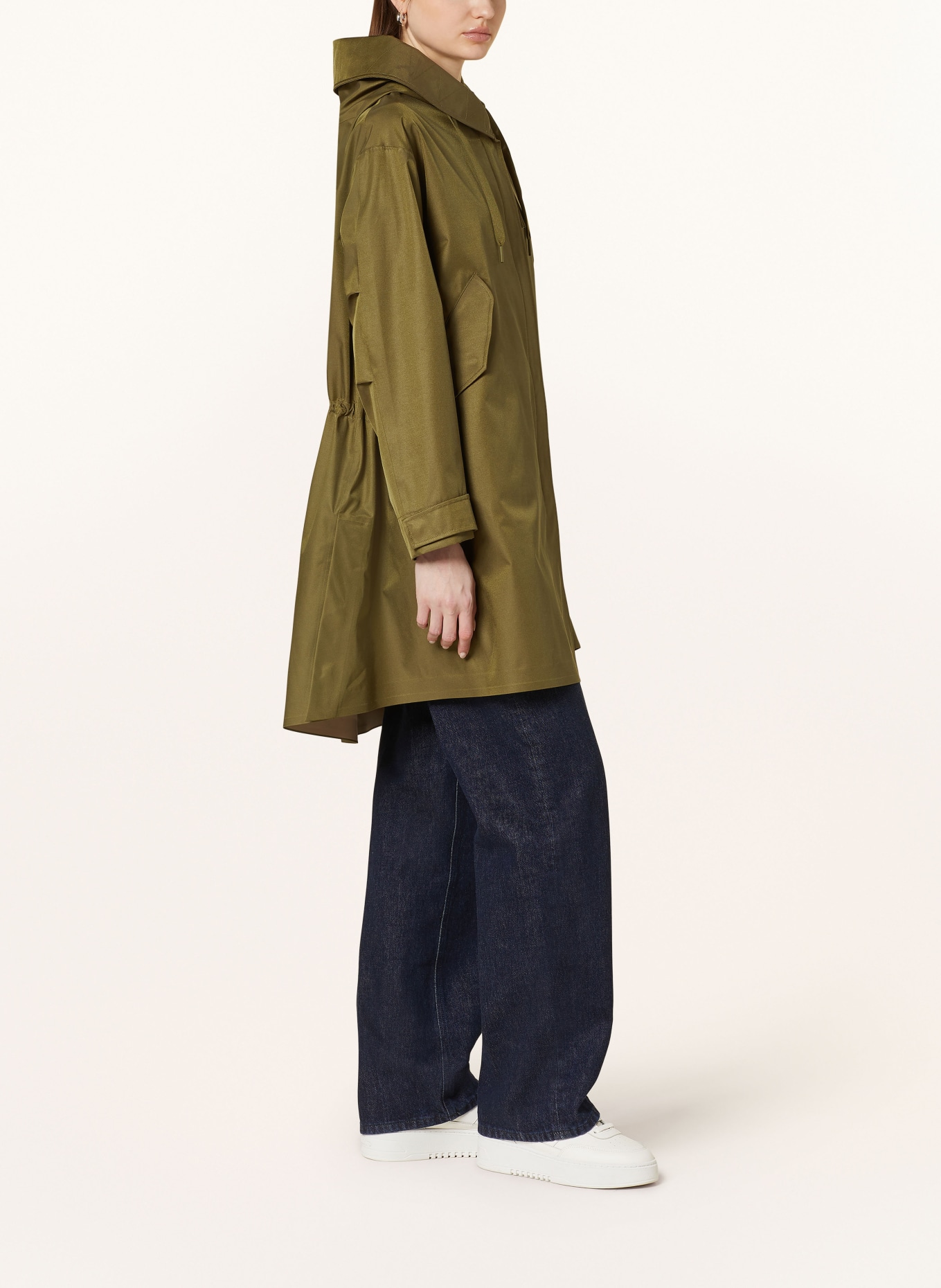 DUNO Raincoat, Color: OLIVE (Image 4)