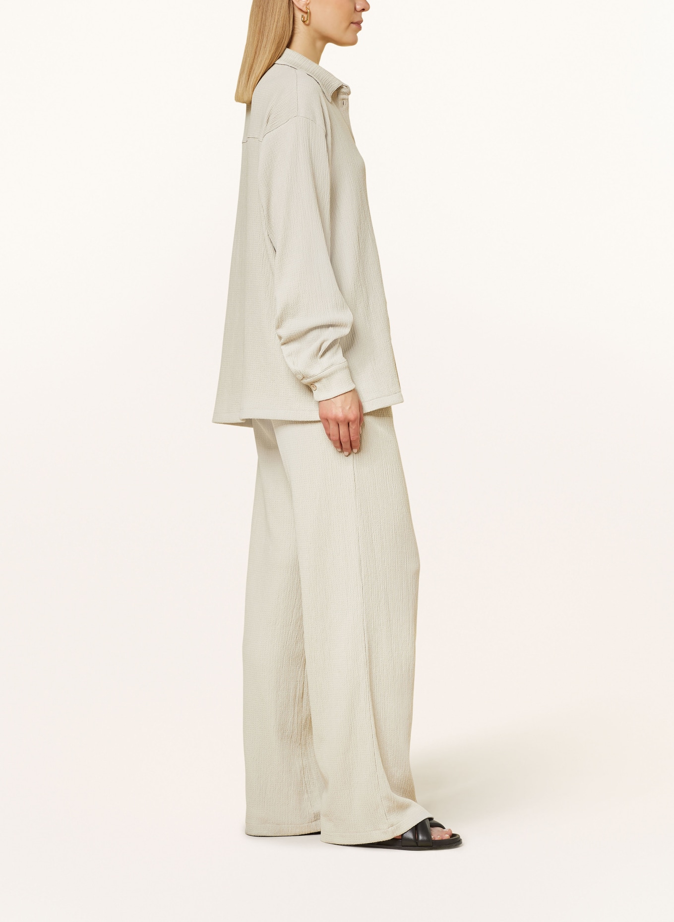 Herrlicher Wide leg trousers YORI, Color: BEIGE (Image 4)