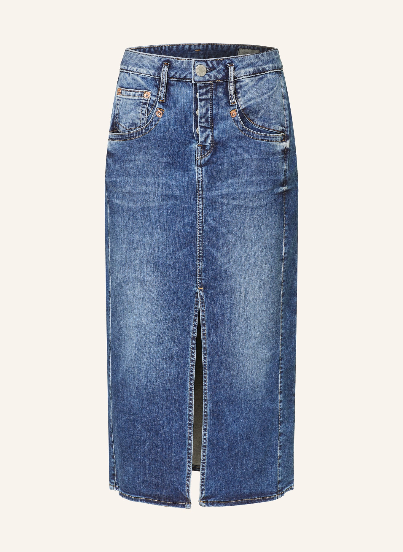 Herrlicher Spódnica jeansowa SHYRA, Kolor: 957 dolphine (Obrazek 1)