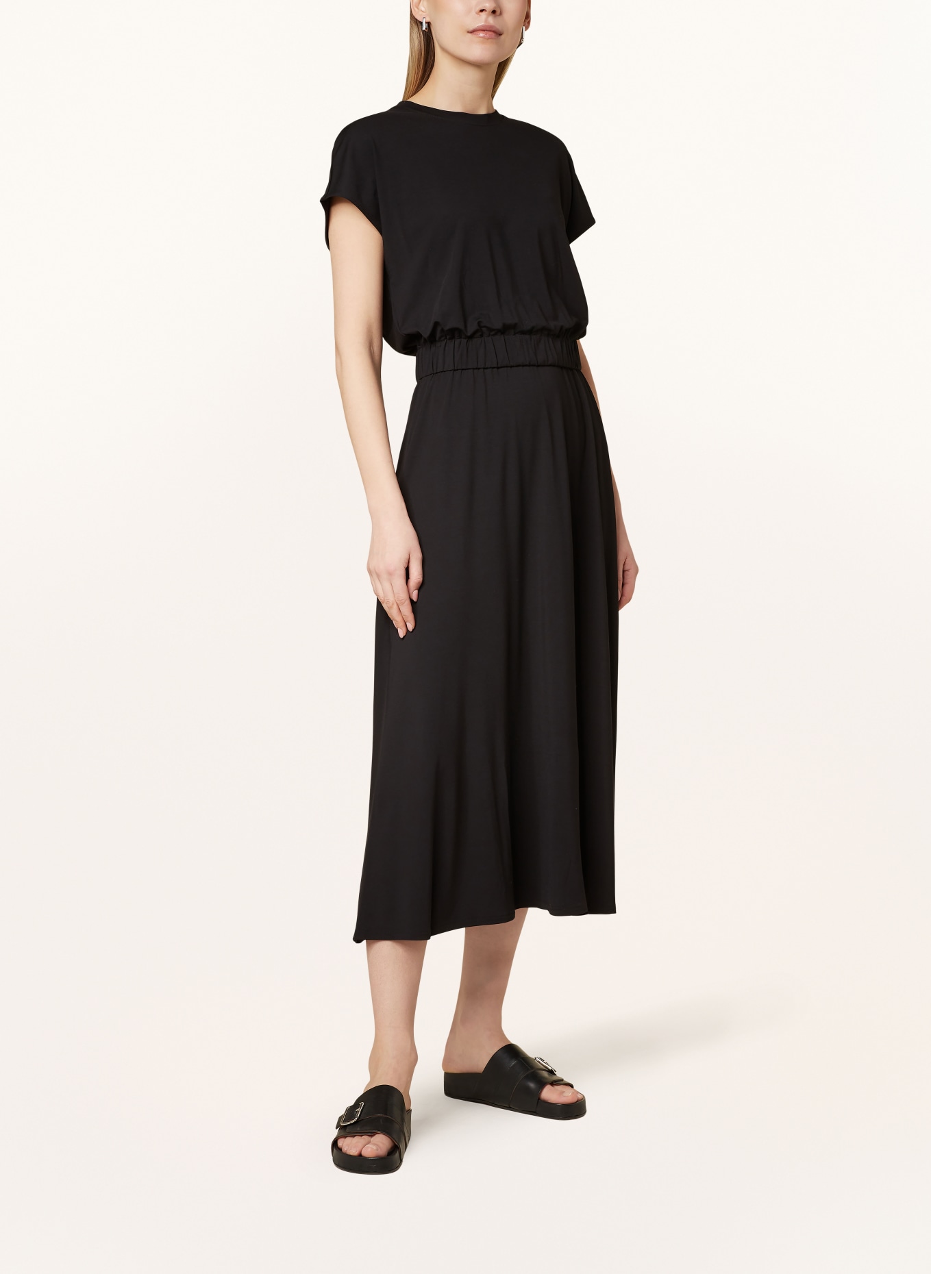 Herrlicher Jersey dress NUMA, Color: BLACK (Image 2)