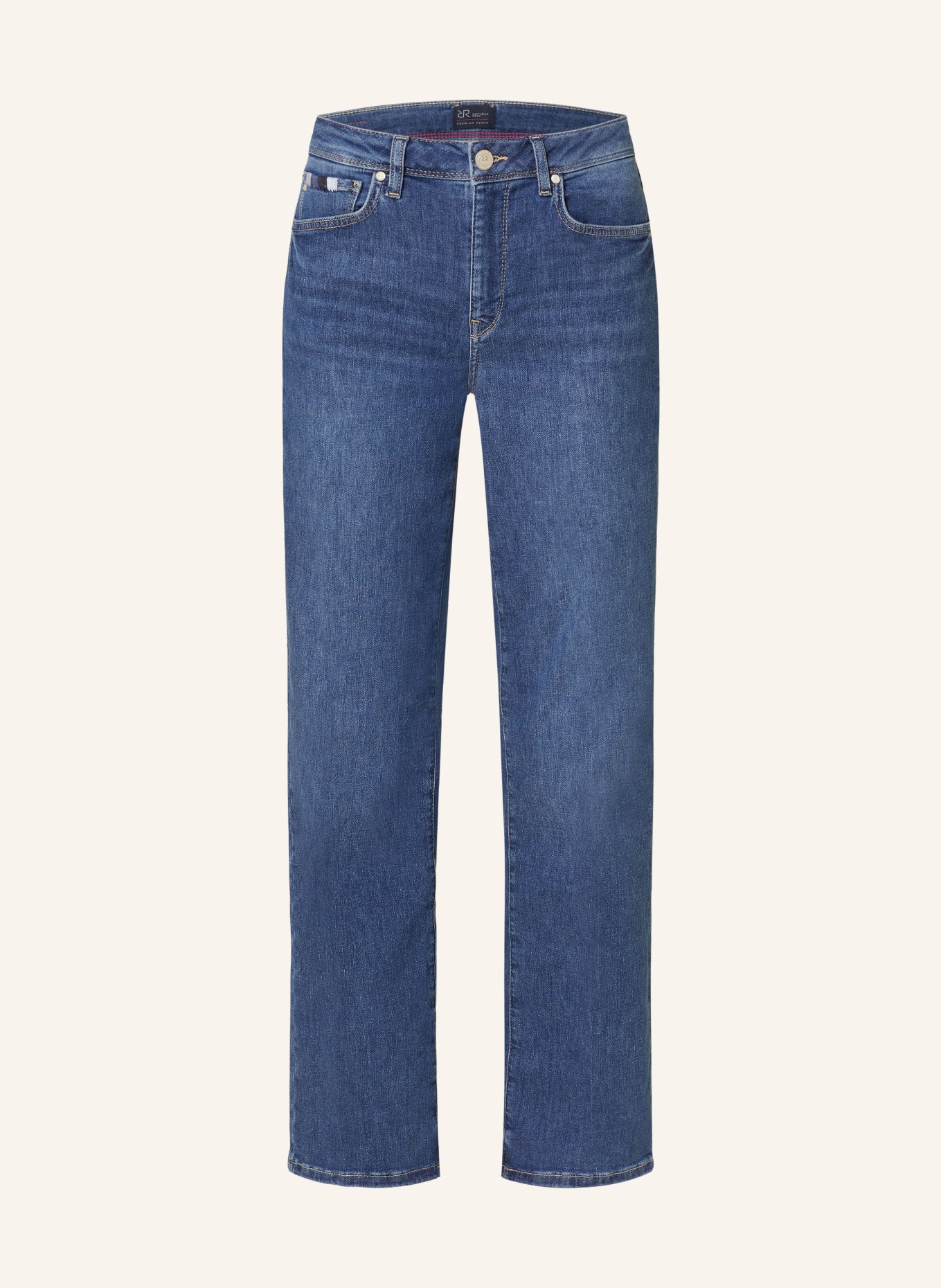 RAFFAELLO ROSSI Straight Jeans KIRA, Farbe: 875 DUNKELBLAU (Bild 1)