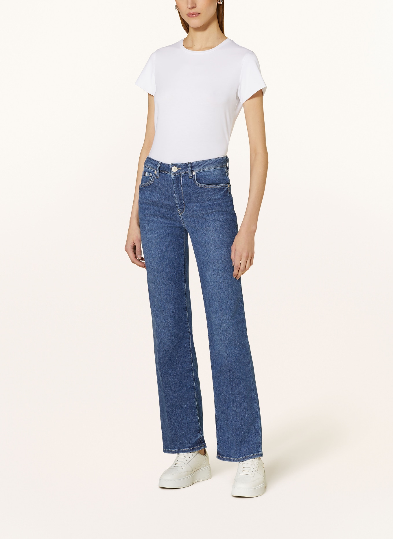RAFFAELLO ROSSI Straight Jeans KIRA, Farbe: 875 DUNKELBLAU (Bild 2)