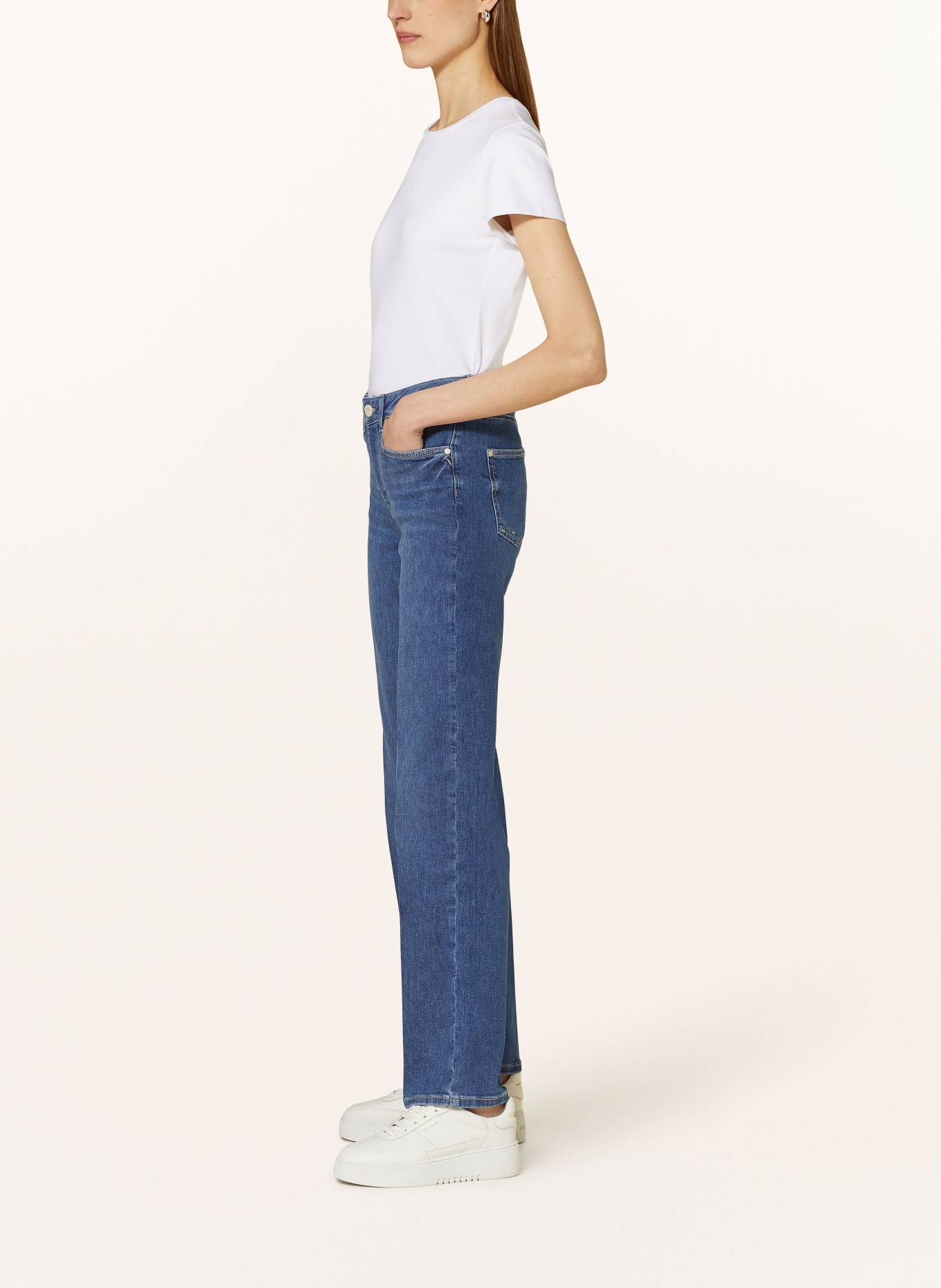 RAFFAELLO ROSSI Straight jeans KIRA, Color: 875 DUNKELBLAU (Image 4)