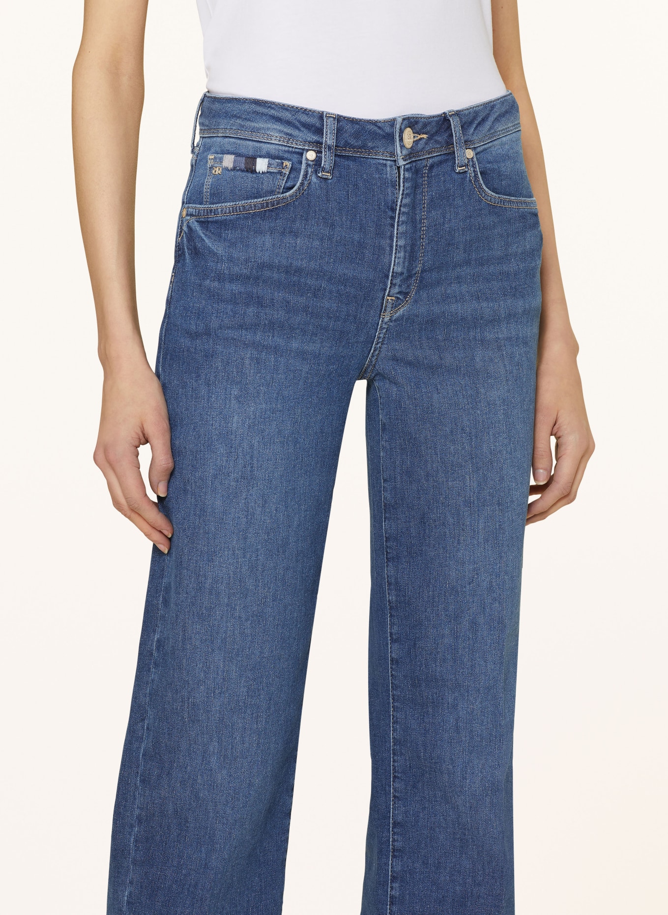 RAFFAELLO ROSSI Straight Jeans KIRA, Farbe: 875 DUNKELBLAU (Bild 5)