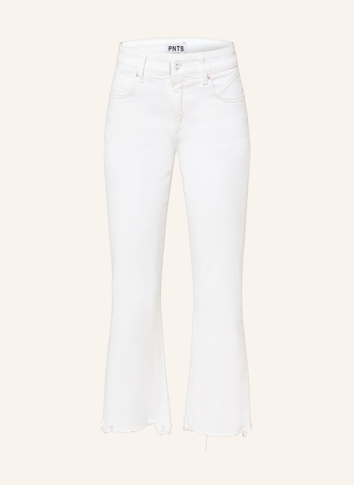 PNTS 7/8 jeans THE MINI B, Color: 99 SNOW WHITE (Image 1)