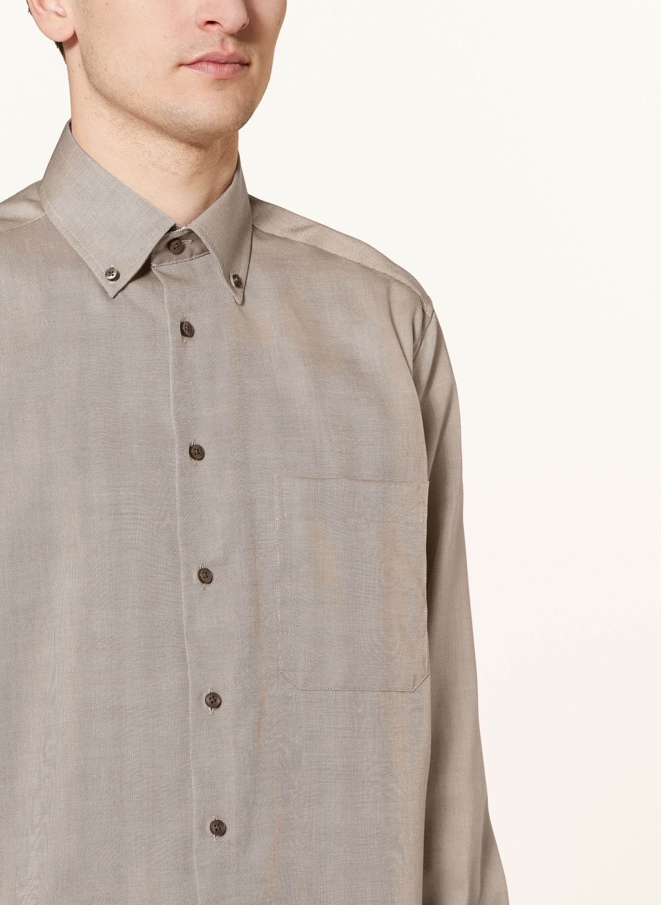 ETERNA Shirt comfort fit, Color: BROWN (Image 4)