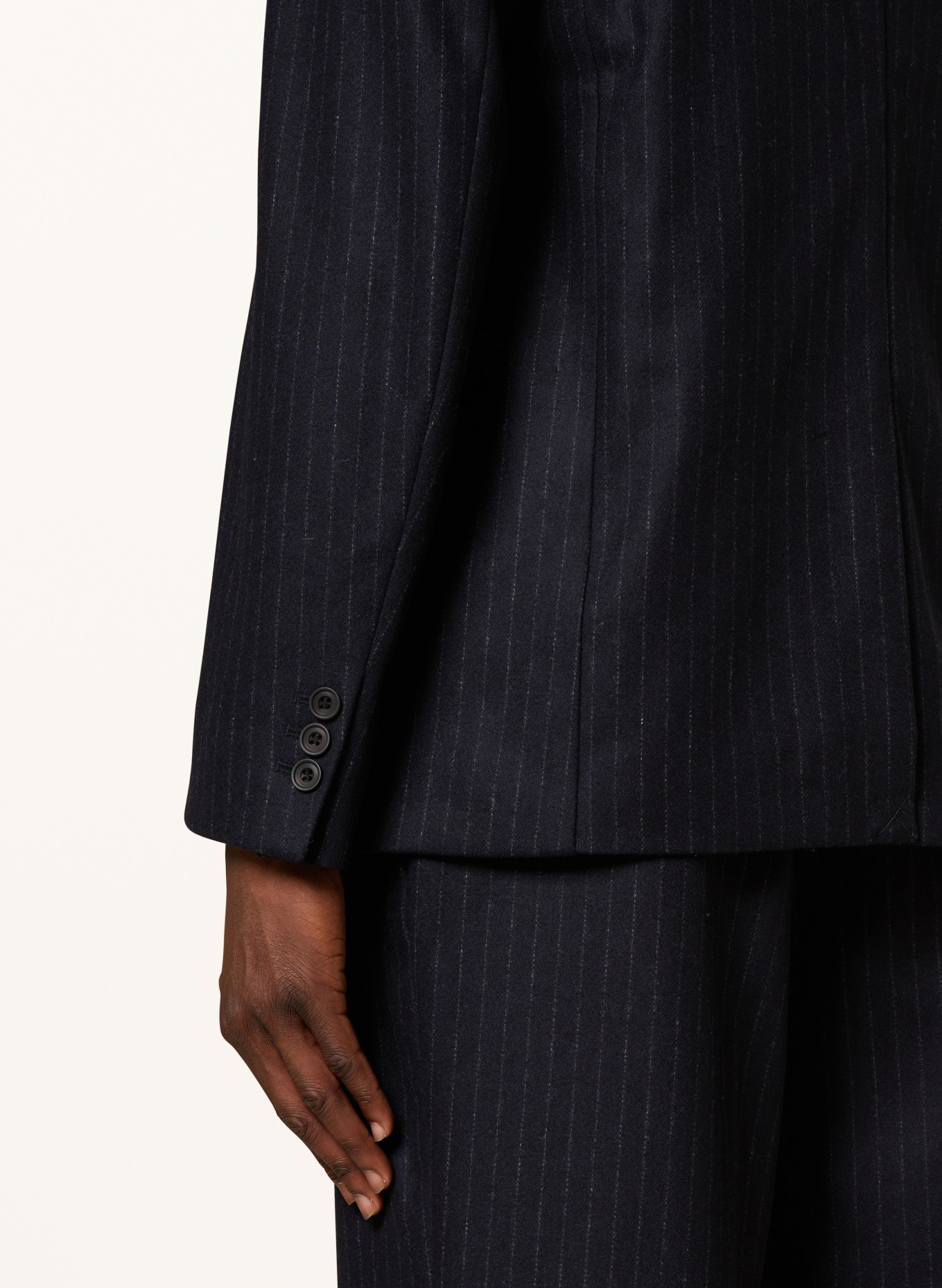 COS Tailored jacket regular fit, Color: 001 Blue Dark (Image 7)
