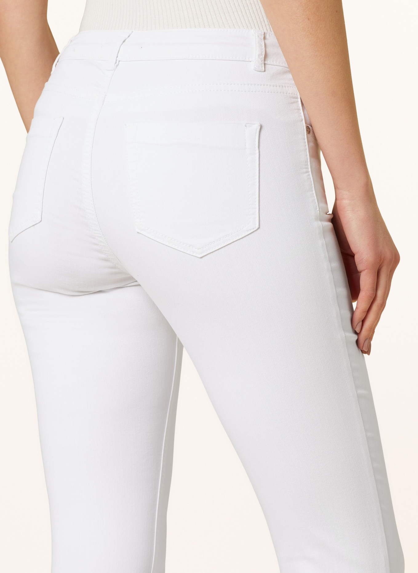 oui Jeans, Color: WHITE (Image 5)