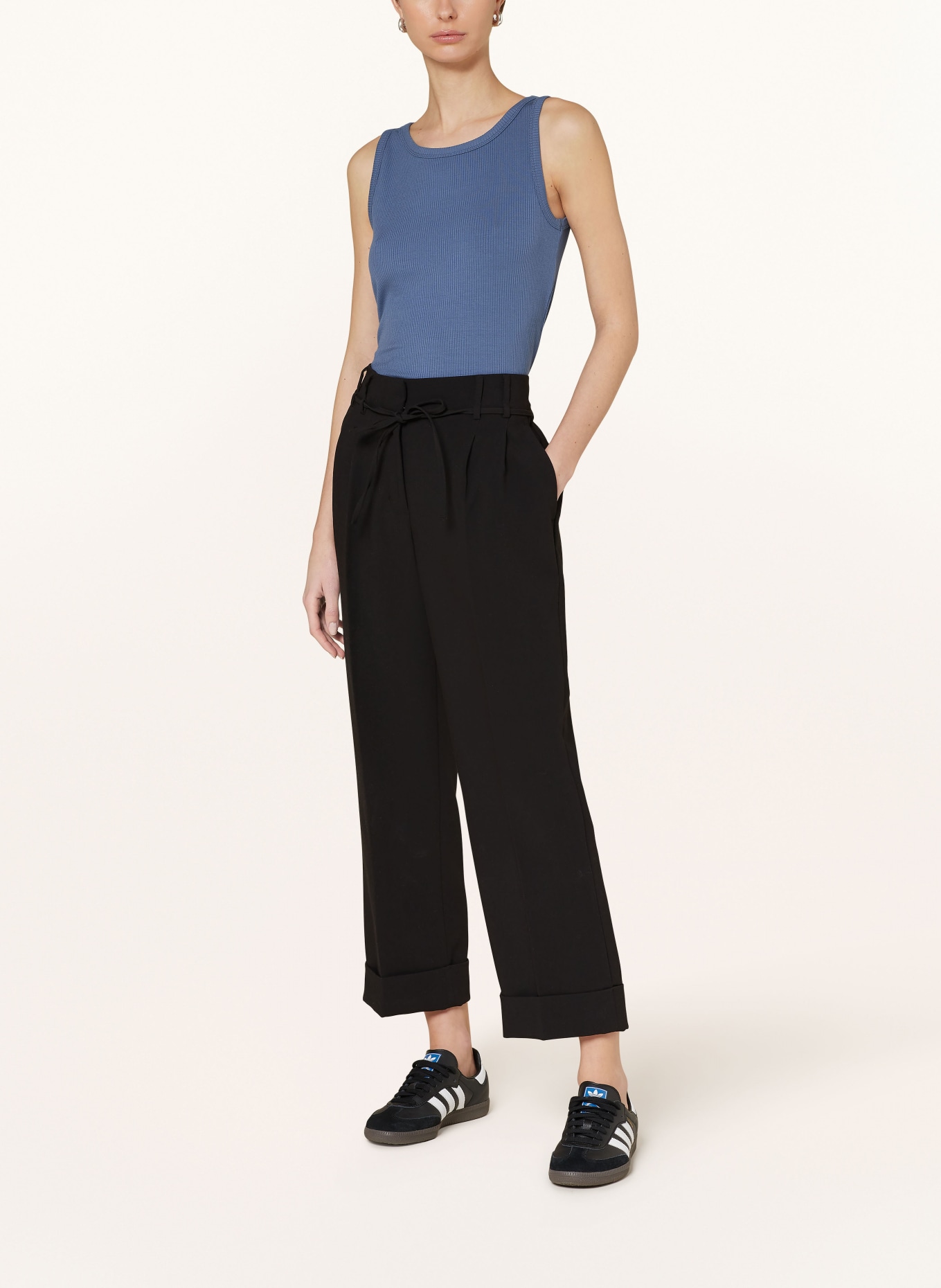 oui Top, Color: BLUE (Image 2)