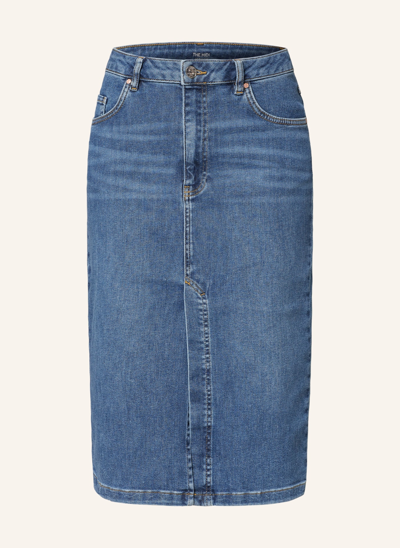 oui Spódnica jeansowa, Kolor: 5500 DARKBLUE DENIM (Obrazek 1)
