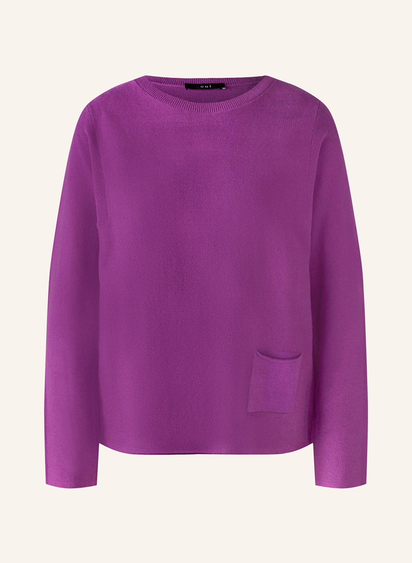 oui Sweater, Color: PURPLE (Image 1)