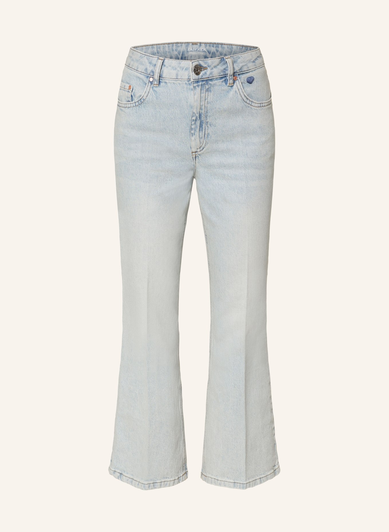 oui 7/8 jeans, Color: 5300 BLUE DENIM (Image 1)