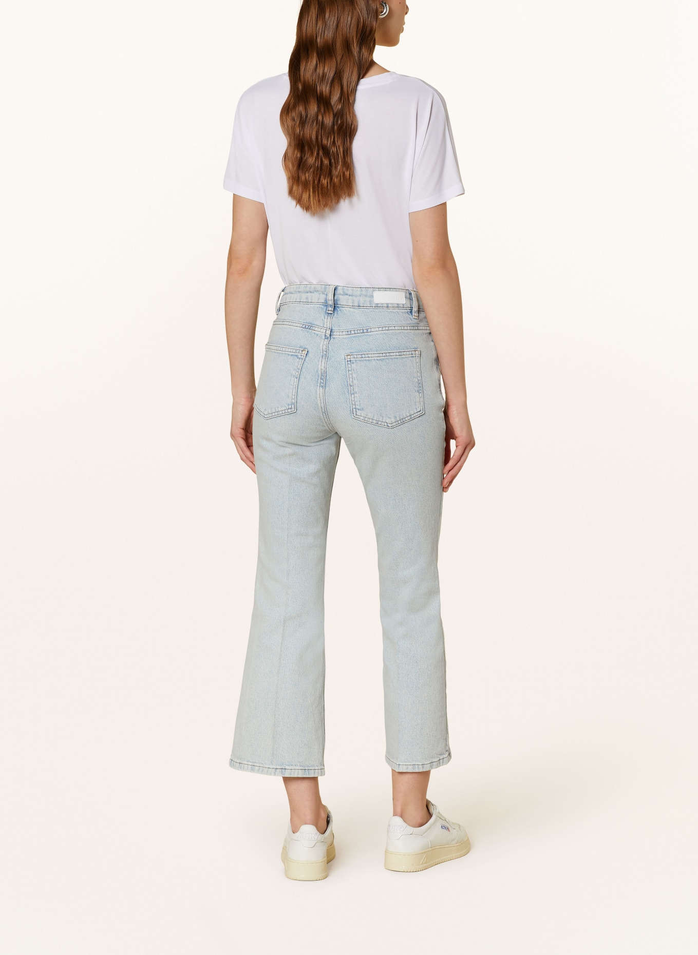 oui 7/8 jeans, Color: 5300 BLUE DENIM (Image 3)
