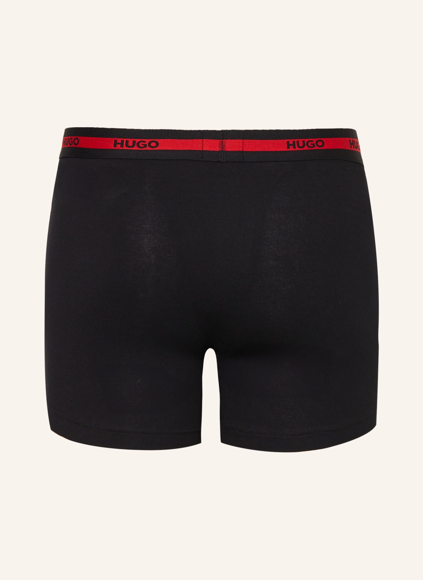 HUGO 3-pack boxer shorts, Color: BLACK (Image 2)