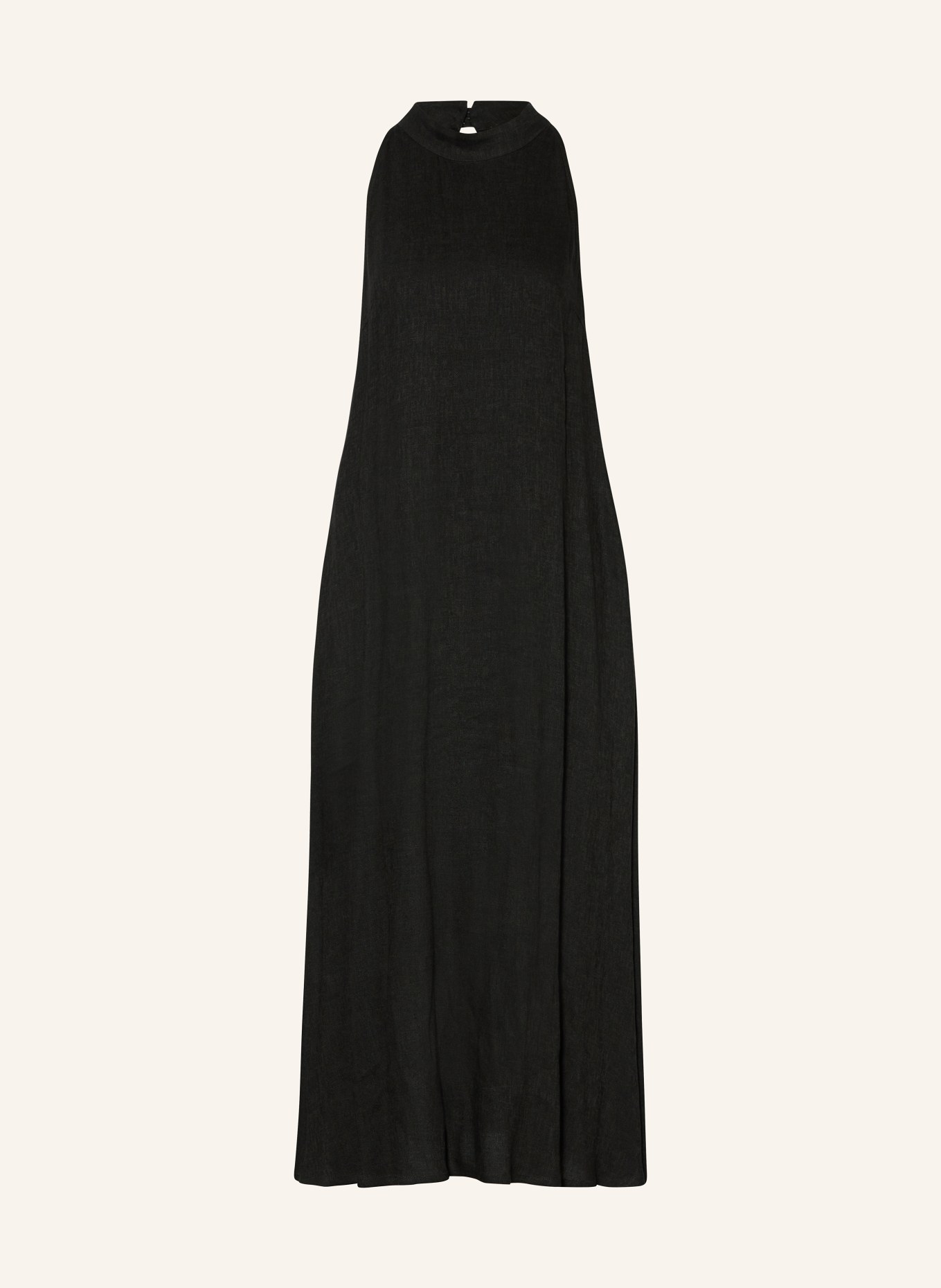 NVSCO Dress with linen, Color: BLACK (Image 1)