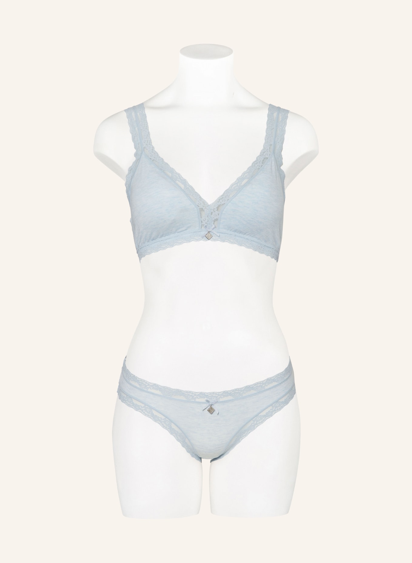 like it! Bralette, Color: LIGHT BLUE (Image 2)