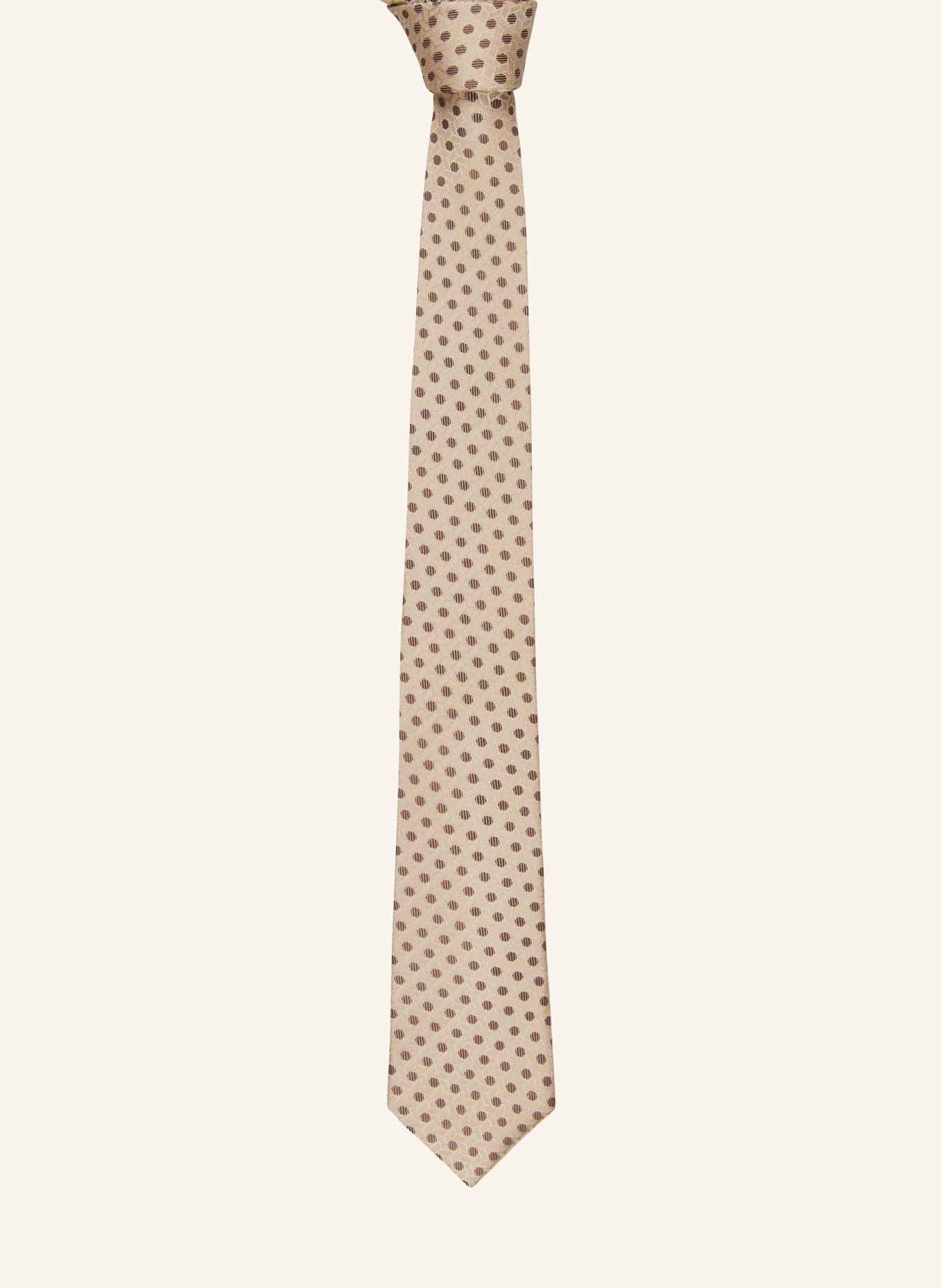 STRELLSON Krawatte, Farbe: BEIGE/ BRAUN (Bild 2)