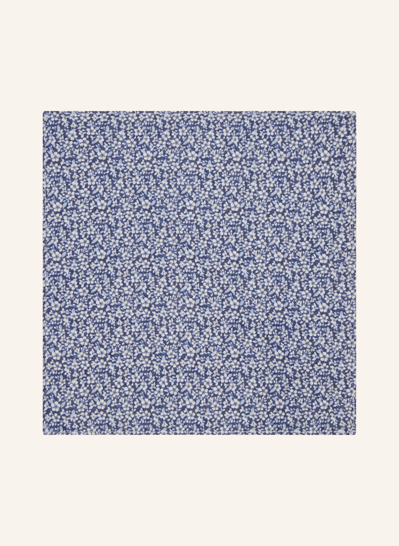 STRELLSON Set: Fliege und Einstecktuch: DUNKELBLAU / CREME