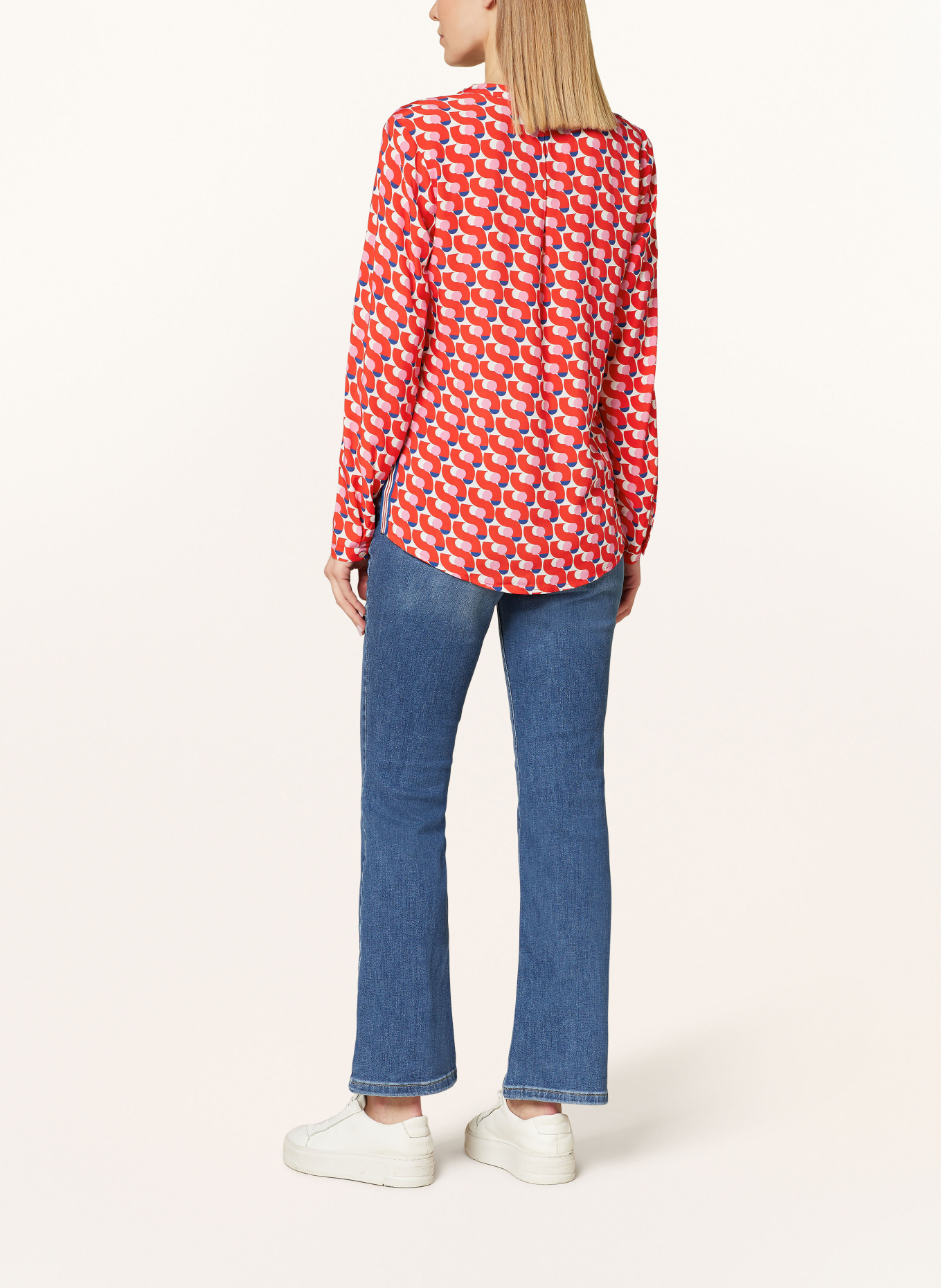 Emily VAN DEN BERGH Shirt blouse, Color: RED/ PINK/ BLUE (Image 3)