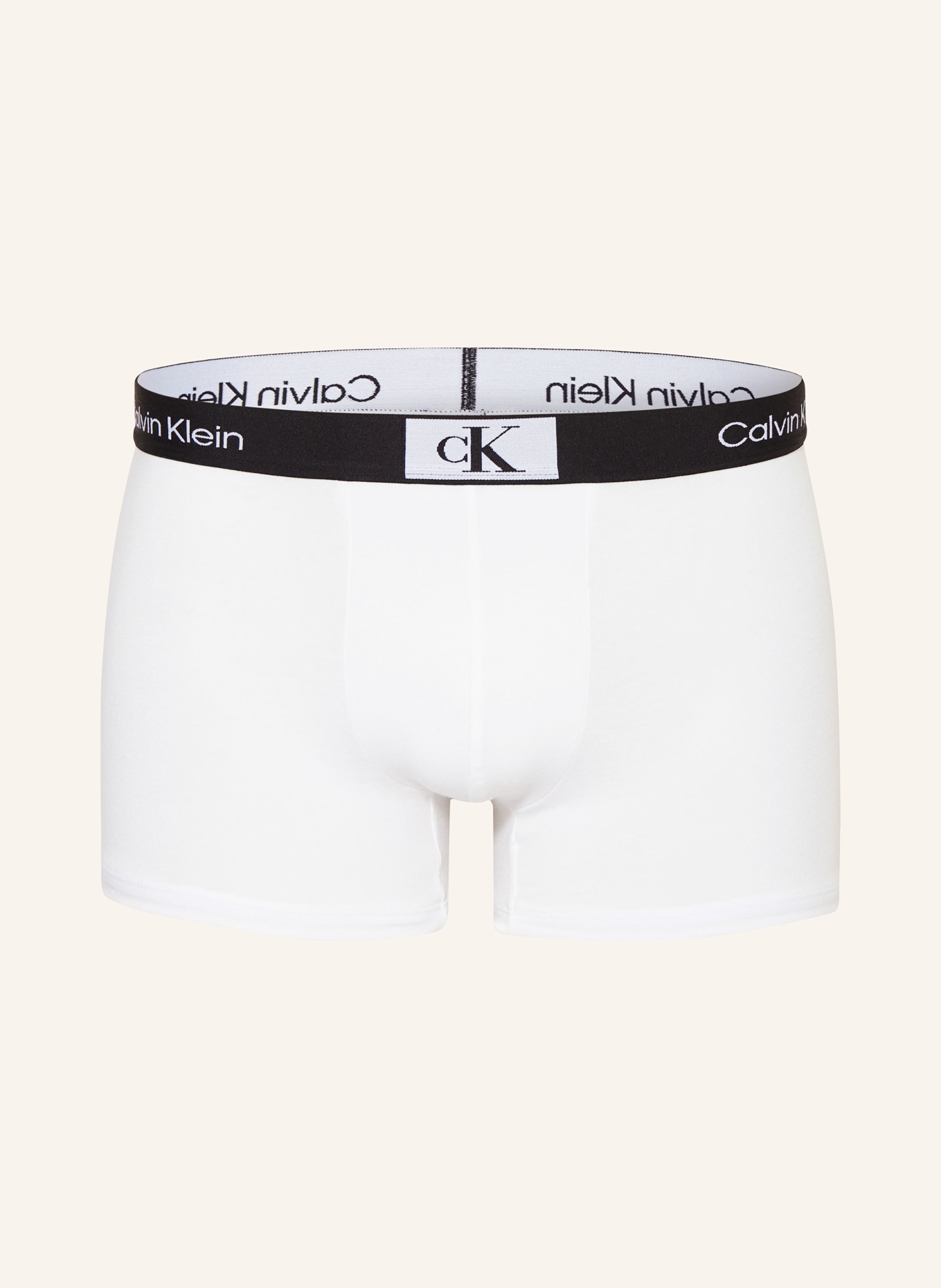 Calvin Klein Boxer shorts CK96, Color: WHITE/ BLACK (Image 1)