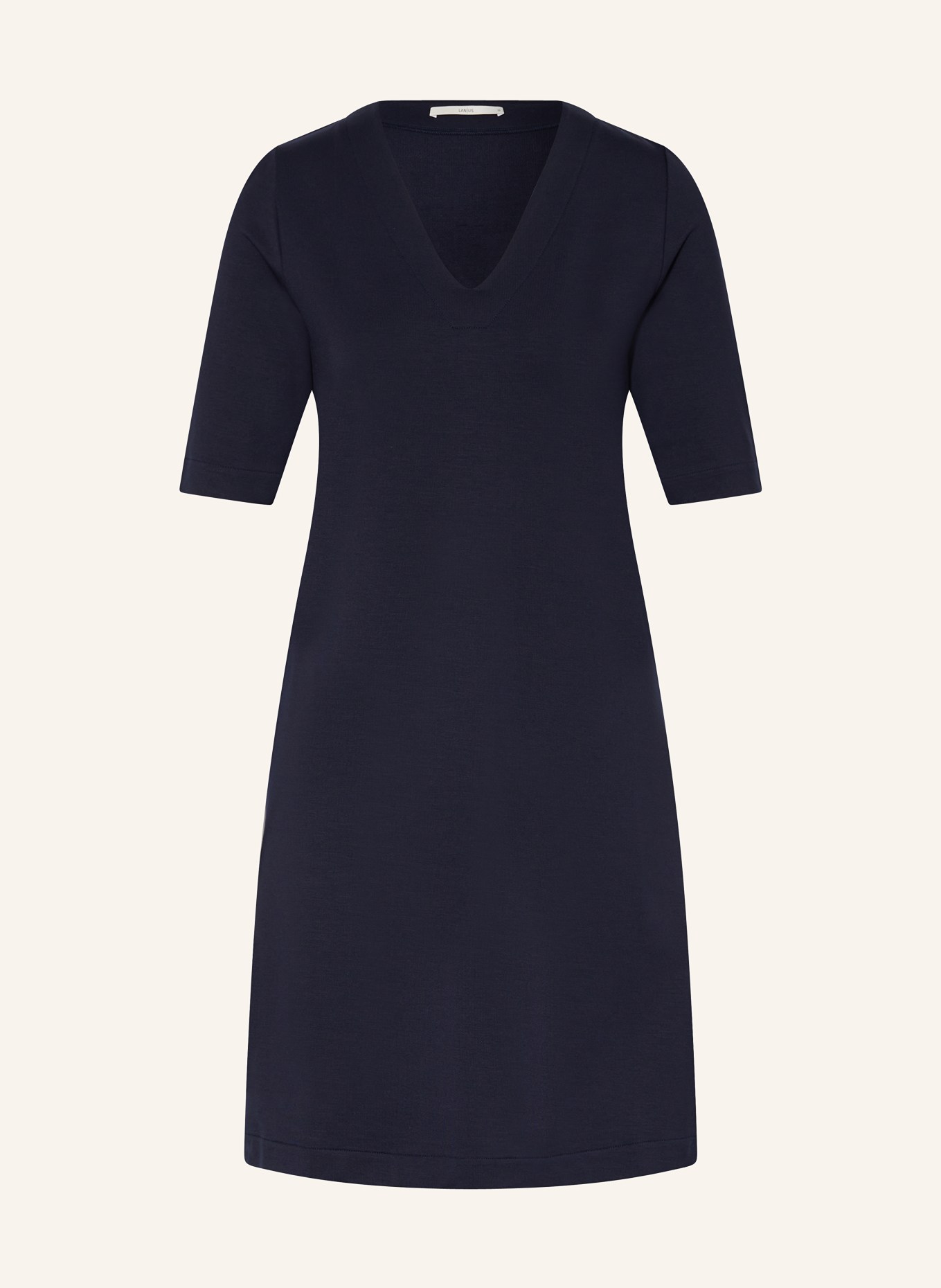 LANIUS Jersey dress, Color: DARK BLUE (Image 1)