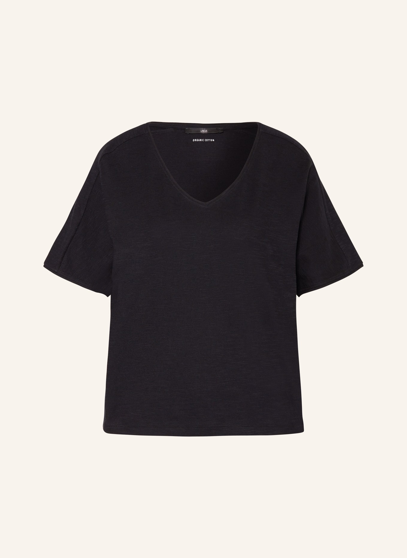 LANIUS T-shirt, Color: BLACK (Image 1)
