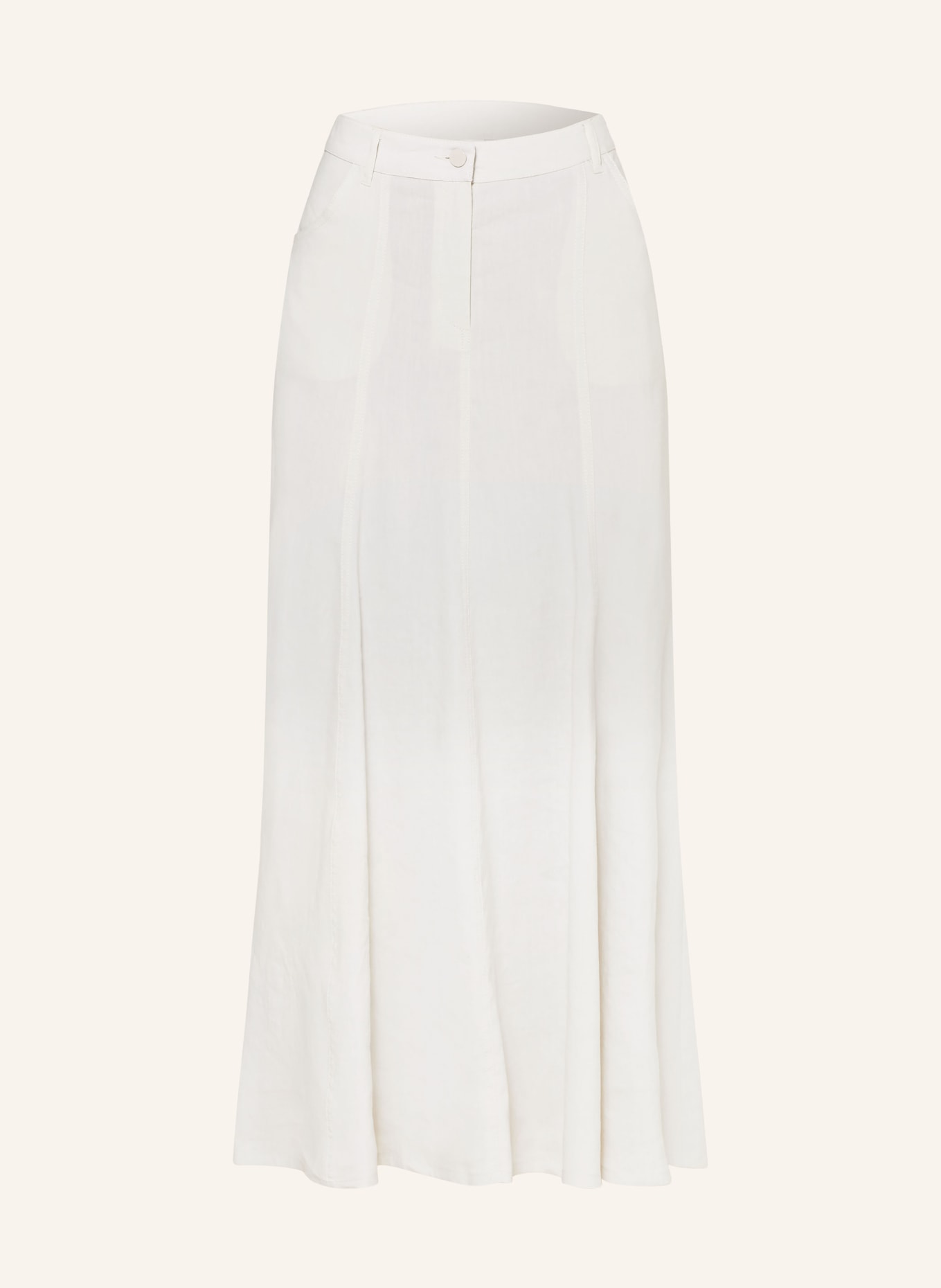 MARELLA Skirt SELINA with linen, Color: ECRU (Image 1)