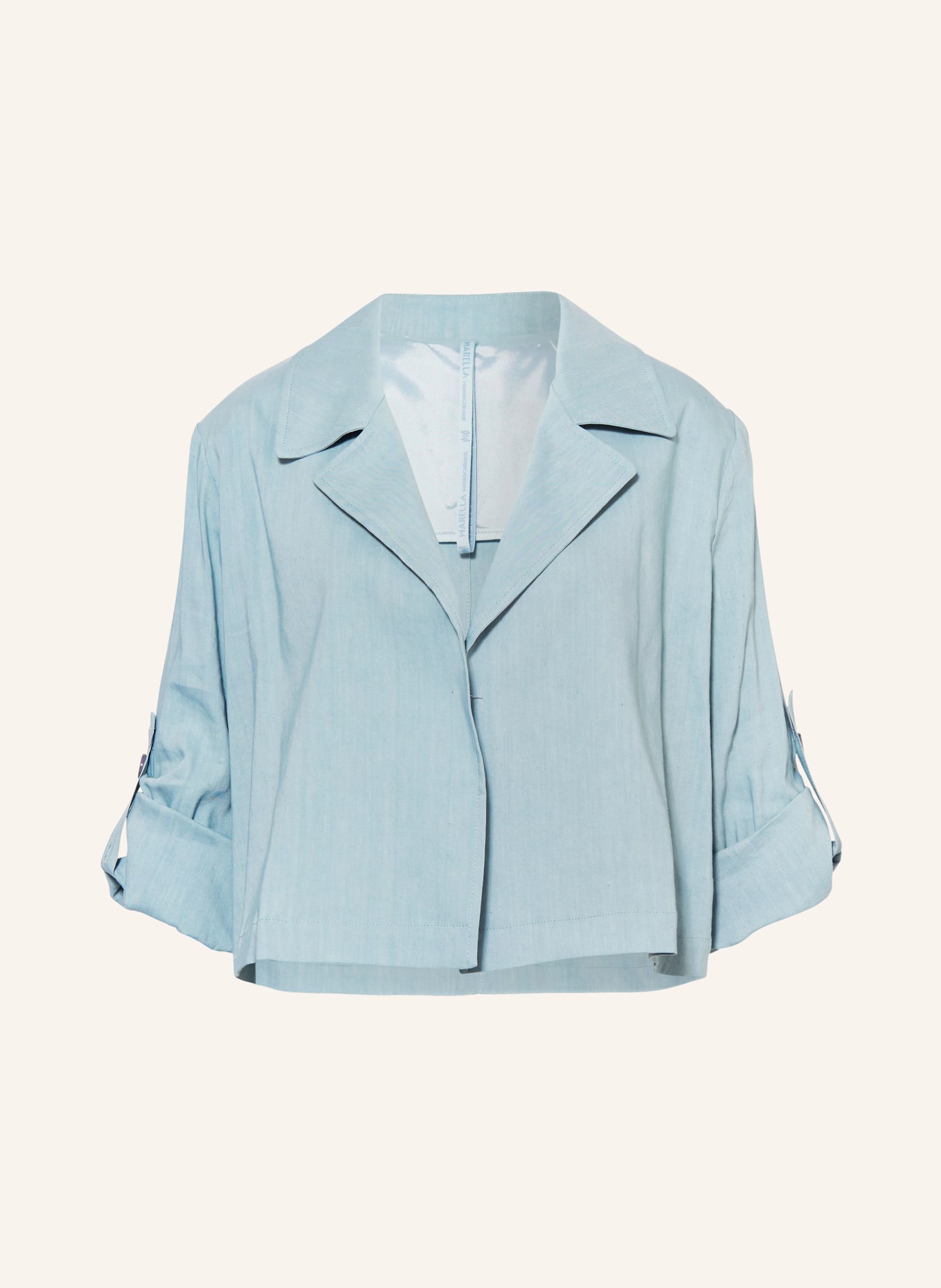 MARELLA Blazer LORENZA with linen, Color: LIGHT BLUE (Image 1)