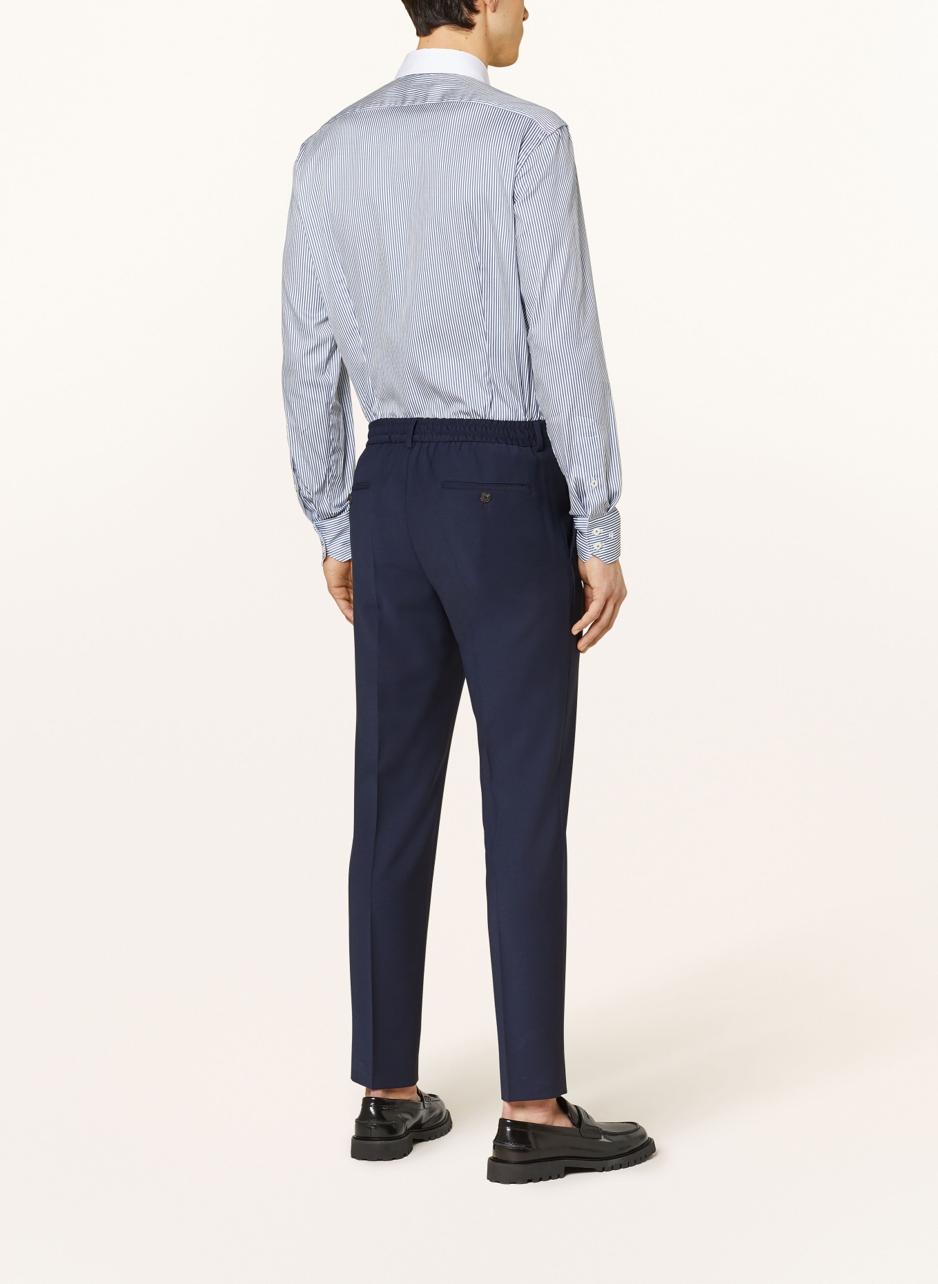 van Laack Shirt tailored fit, Color: BLUE/ WHITE (Image 3)