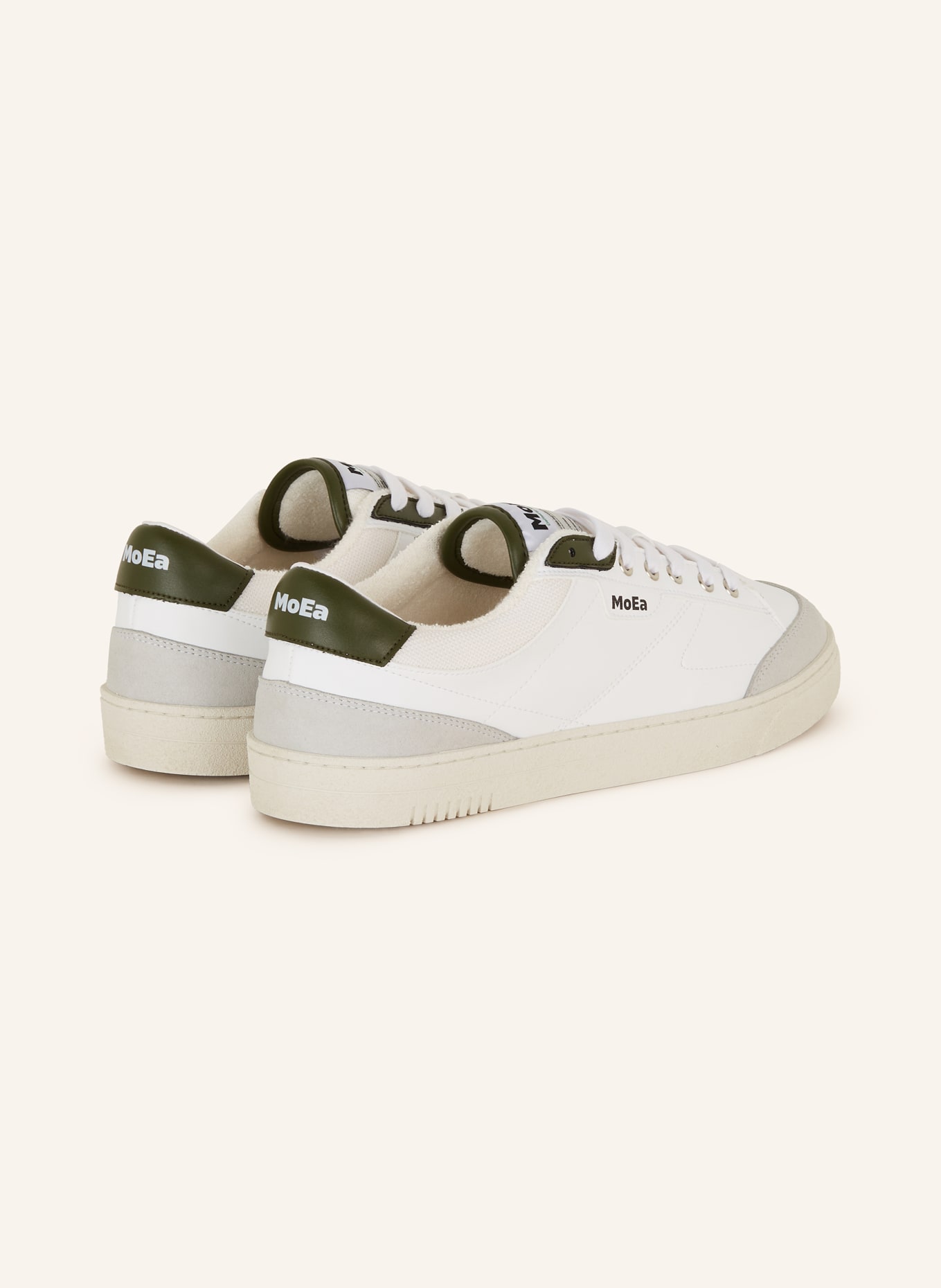 MoEa Sneakers GEN3, Color: WHITE/ KHAKI (Image 2)
